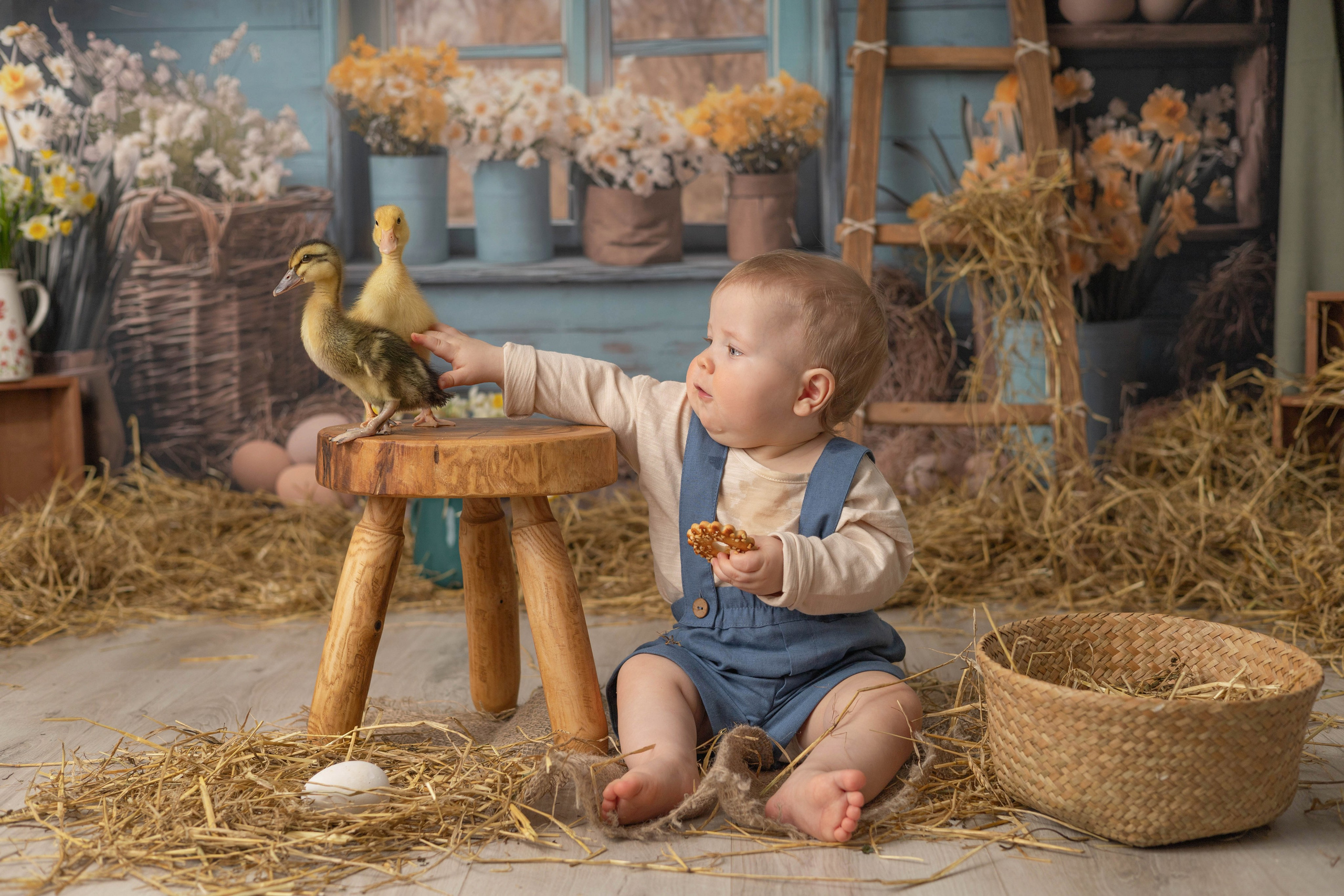 «Пасхальный». «Вкадре» — фотосессия новорожденных Тула | детский фотограф в Туле