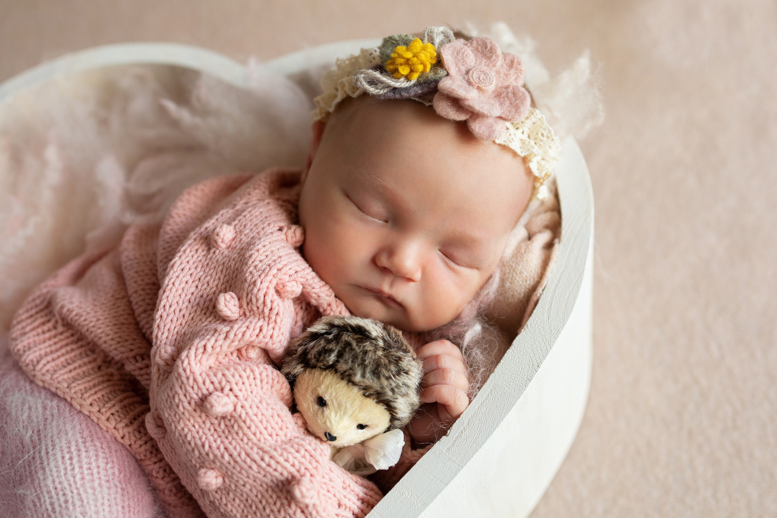 Фотосессия новорожденных девочек. Фотограф новорожденных в г. Миасс Анна Плотникова