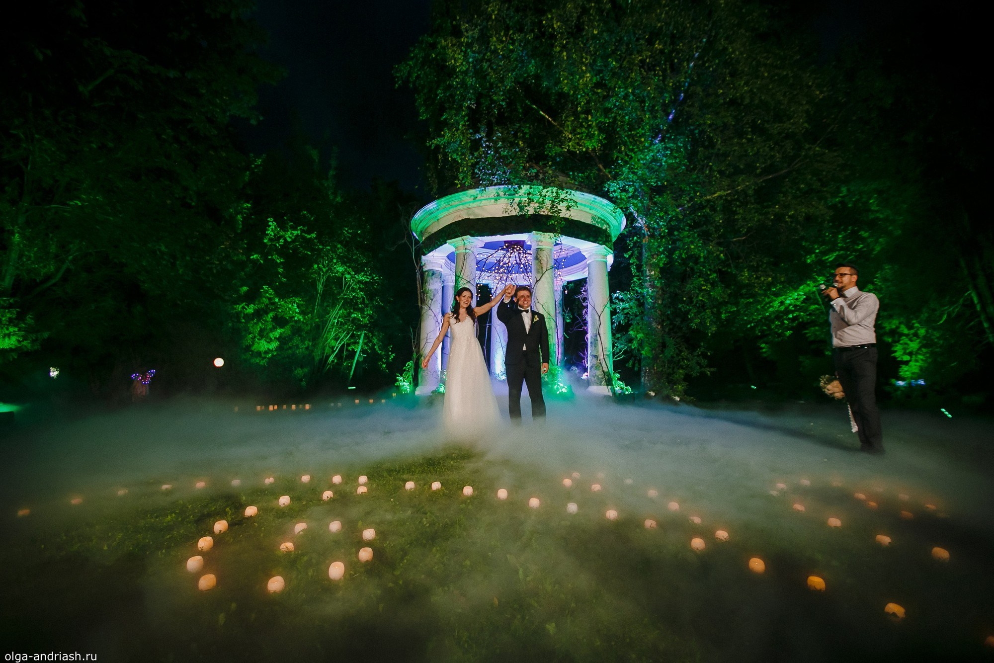 Вечерняя выездная регистрация. Семейный, портретный и свадебный фотограф в Санкт-Петербурге и Москве