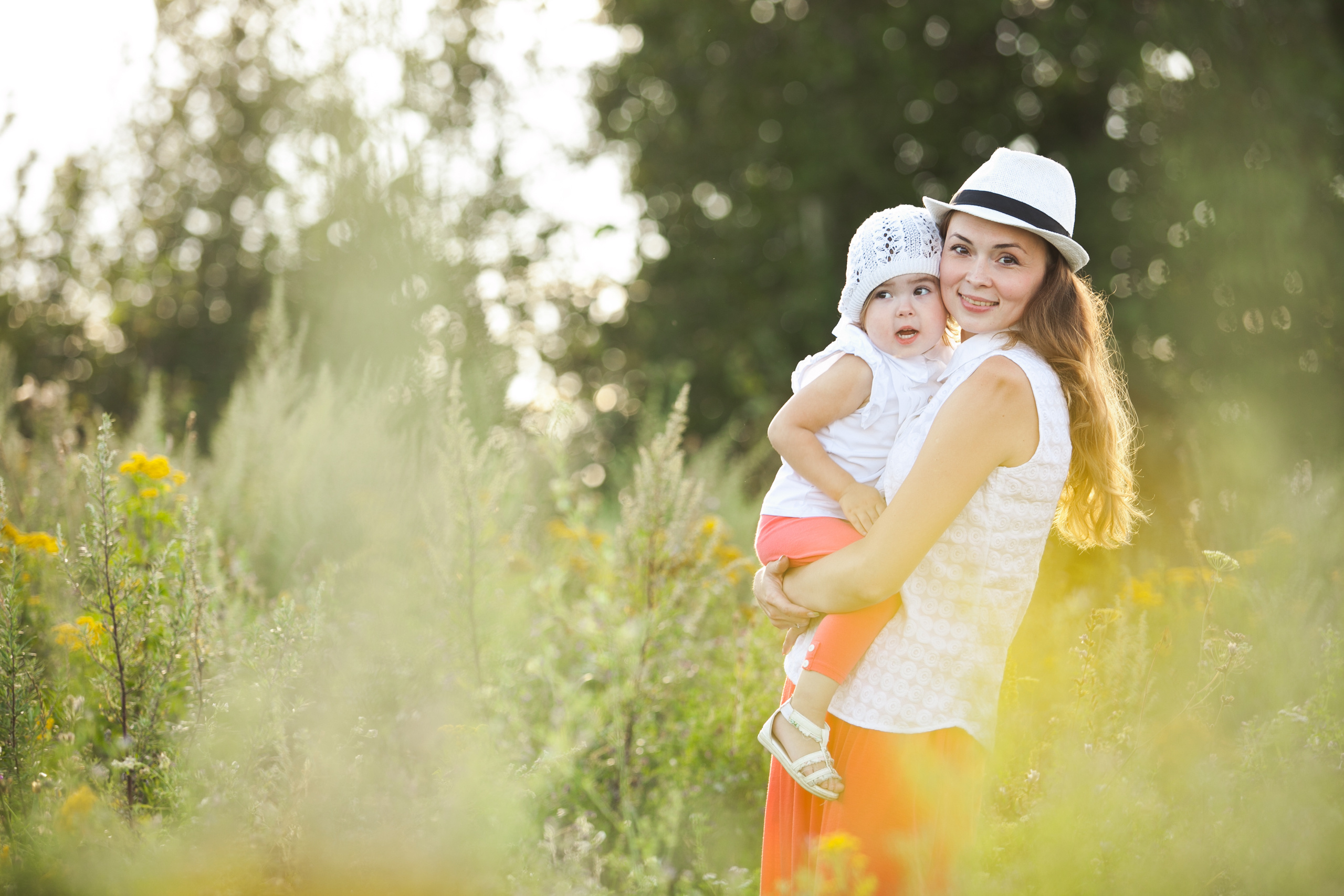 Семейная фотосессия на природе. Фотограф Андрей Баксов