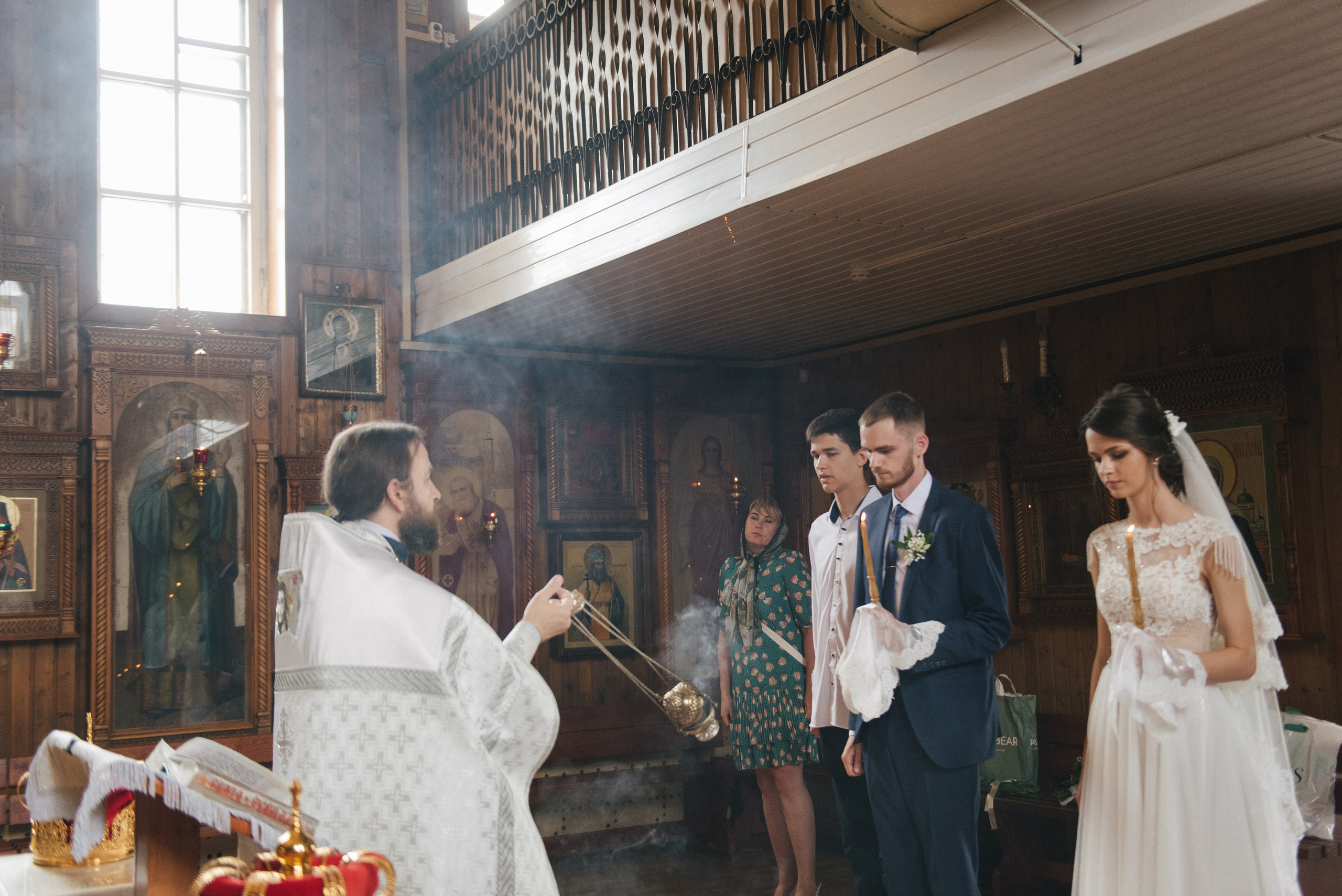 Венчание Никиты и Тони — Храм Иоанна Кронштадского. Свадебный и семейный фотограф Волгоград Москва