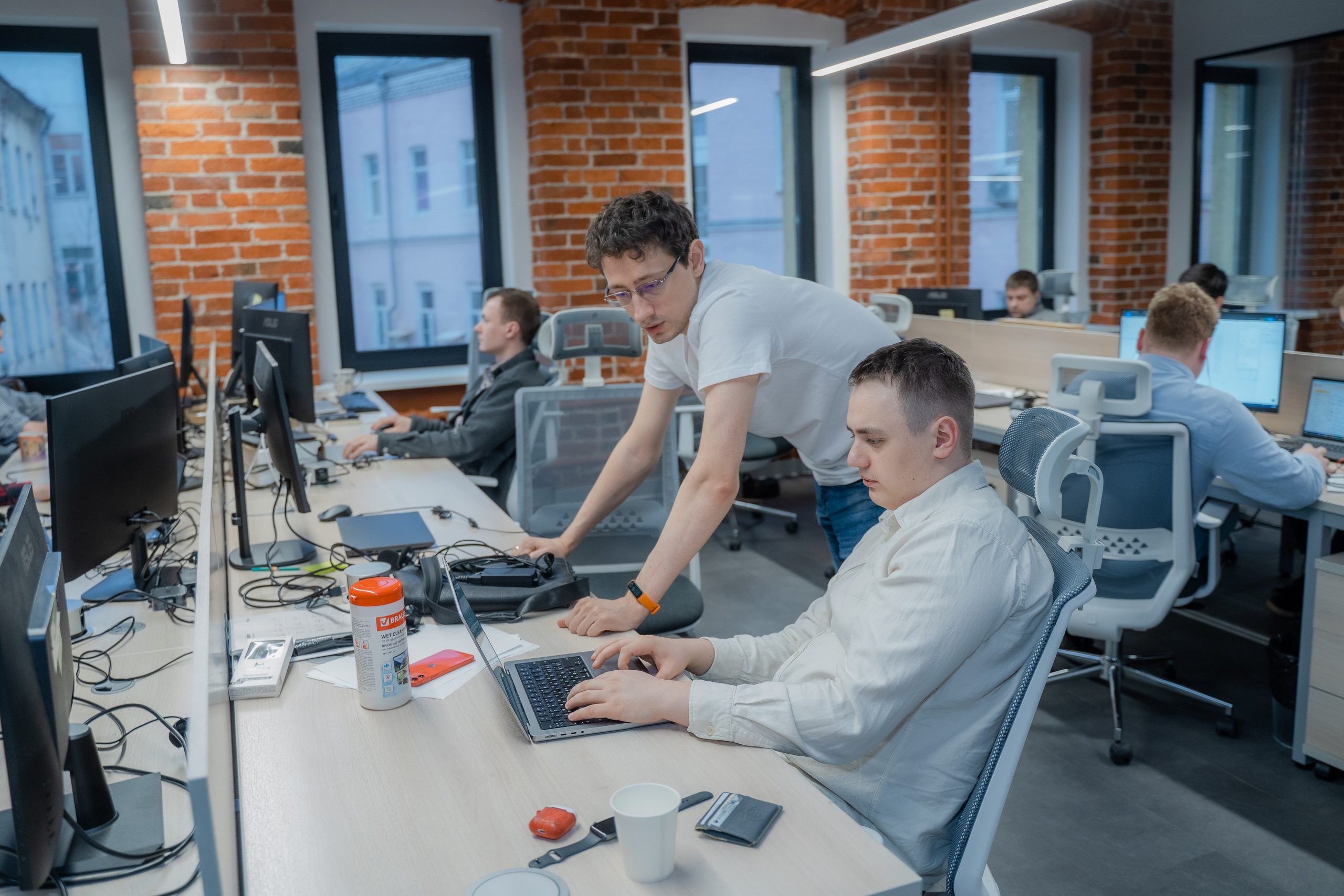 Офисная съемка для сайта компании