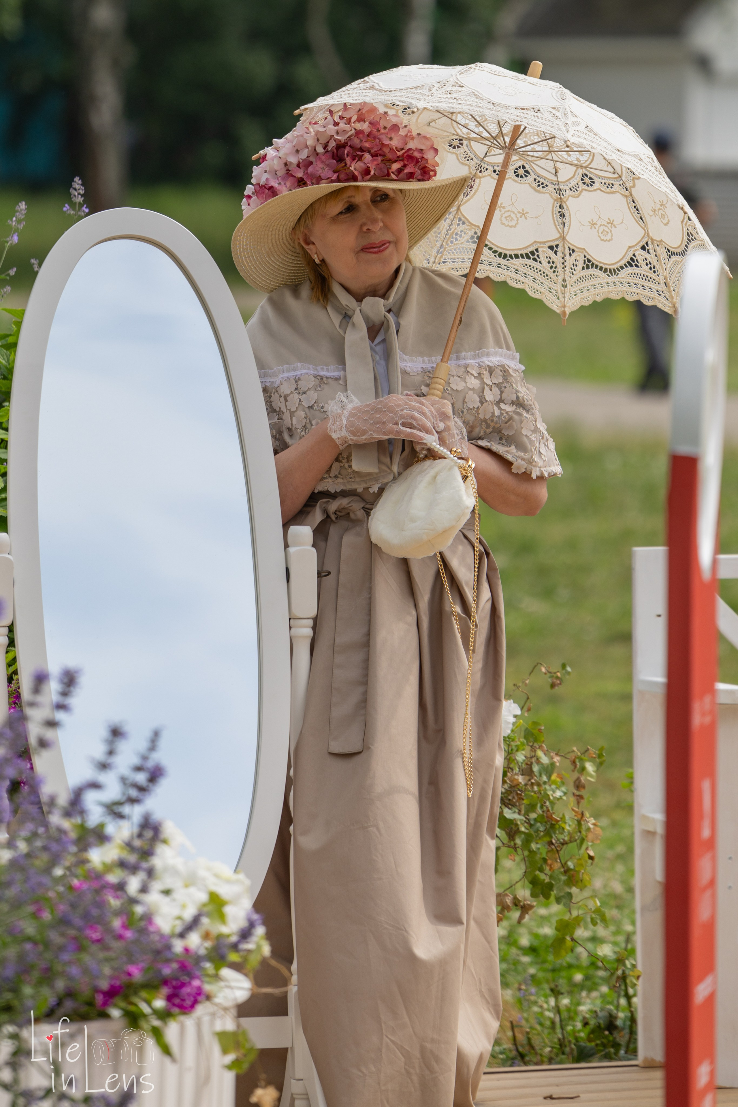 Парк Кузьминки. Фотограф, получающий удовольствие от своей работы