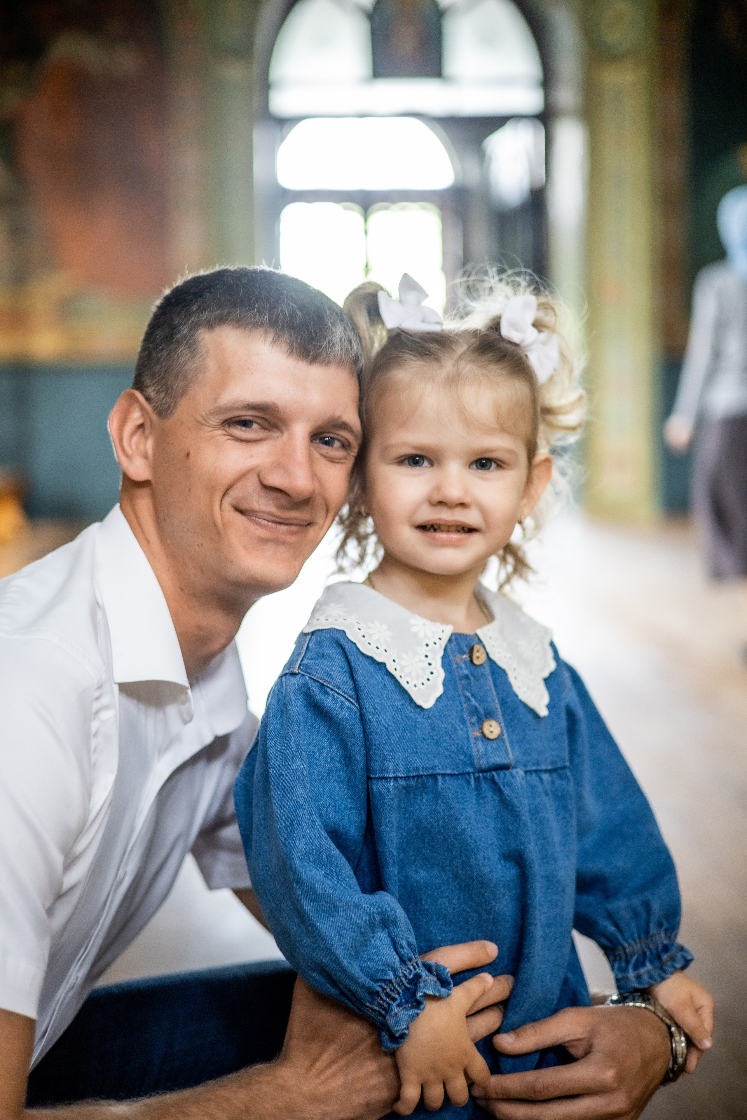 Крещение Ульяны и Вероники. Фотограф Надежда Лукьянова