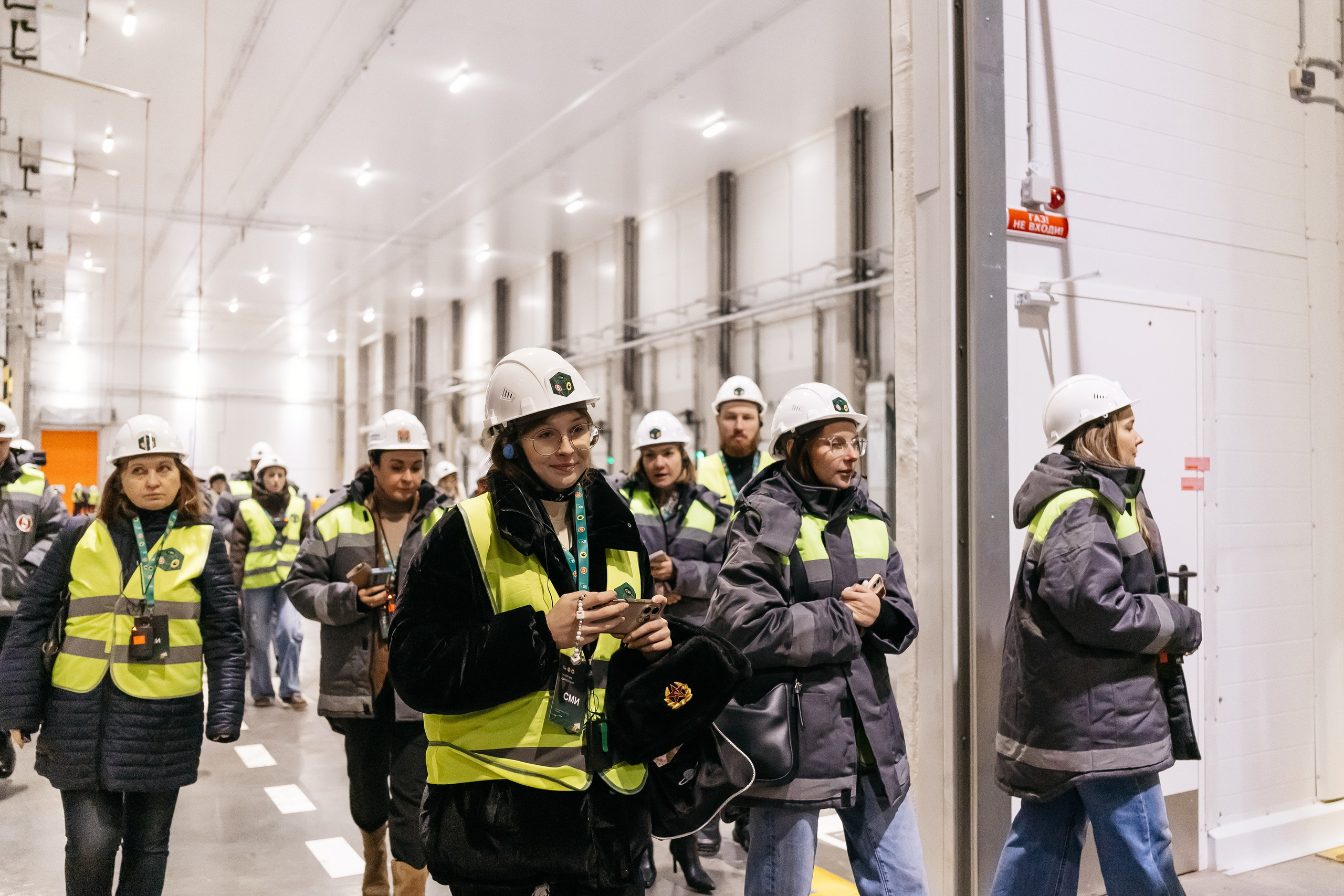 Открытие распределительного центра «Пятёрочки» и «Чижик» в городе Кемерово. Фотограф Кемерово | Сергей