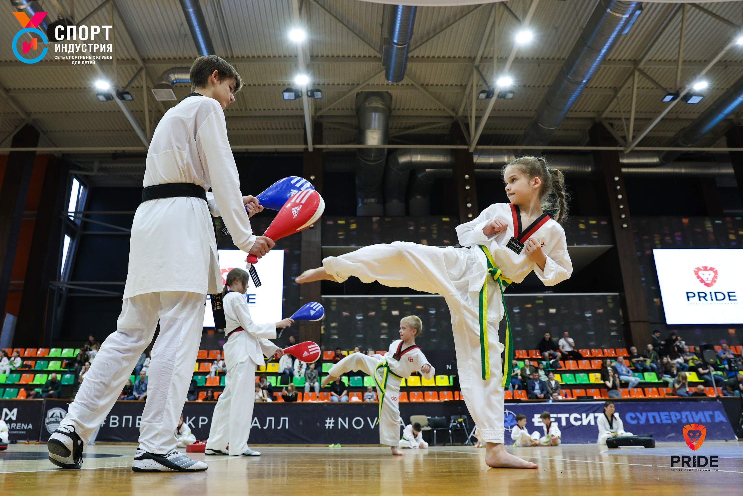 Аттестация по тхэквондо. Фотограф Дарья Попова