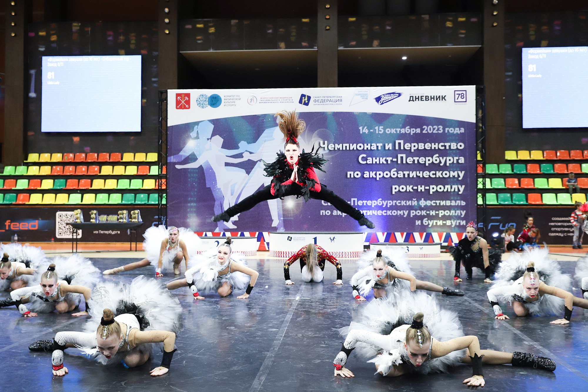 Чемпионат и Первенство Санкт-Петербурга по акробатическому рок-н-роллу. Фотограф Дарья Попова