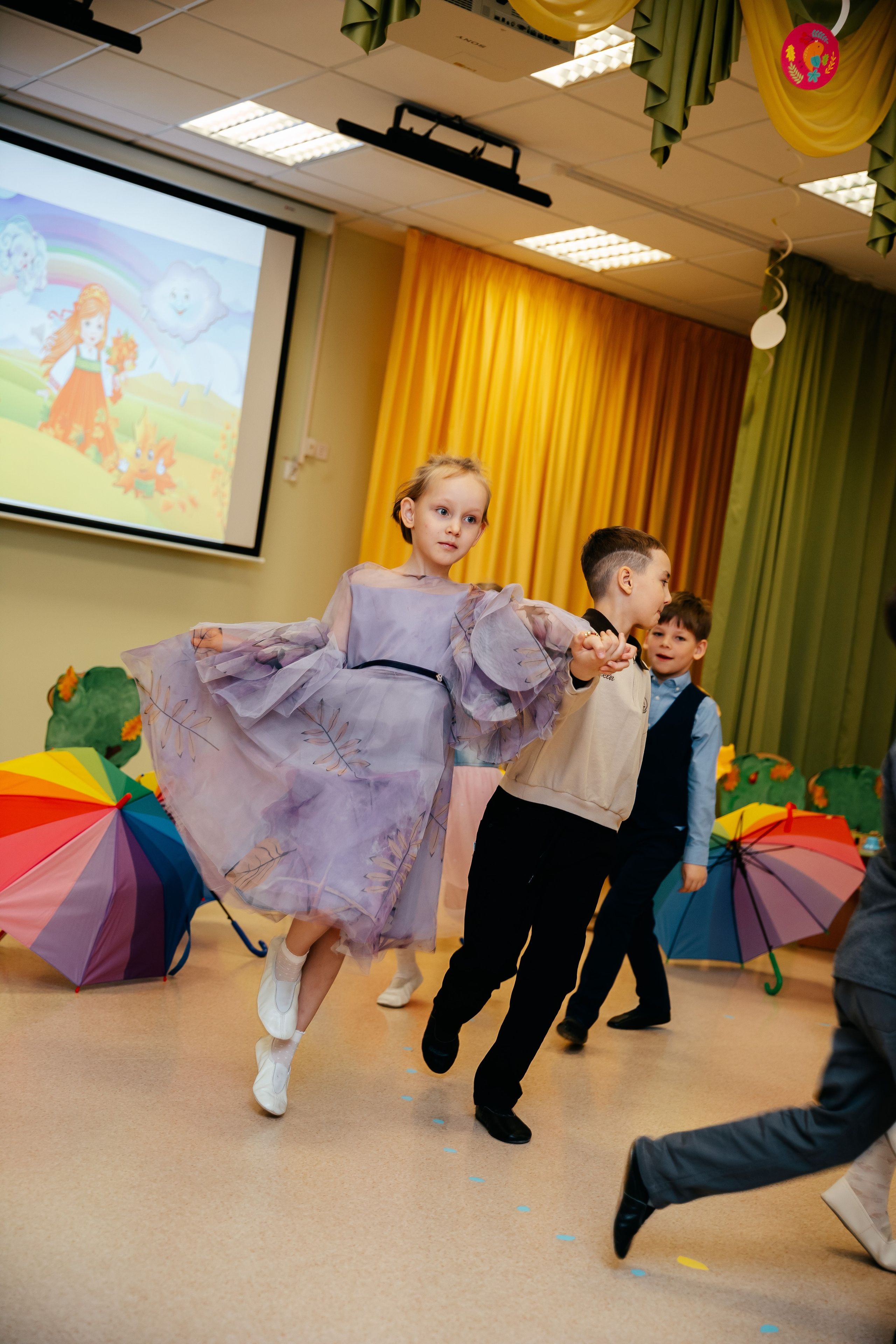 Утренник «Осенний Петербург». Семейный lifestyle фотограф в Санкт-Петербурге Людмила Пахомова