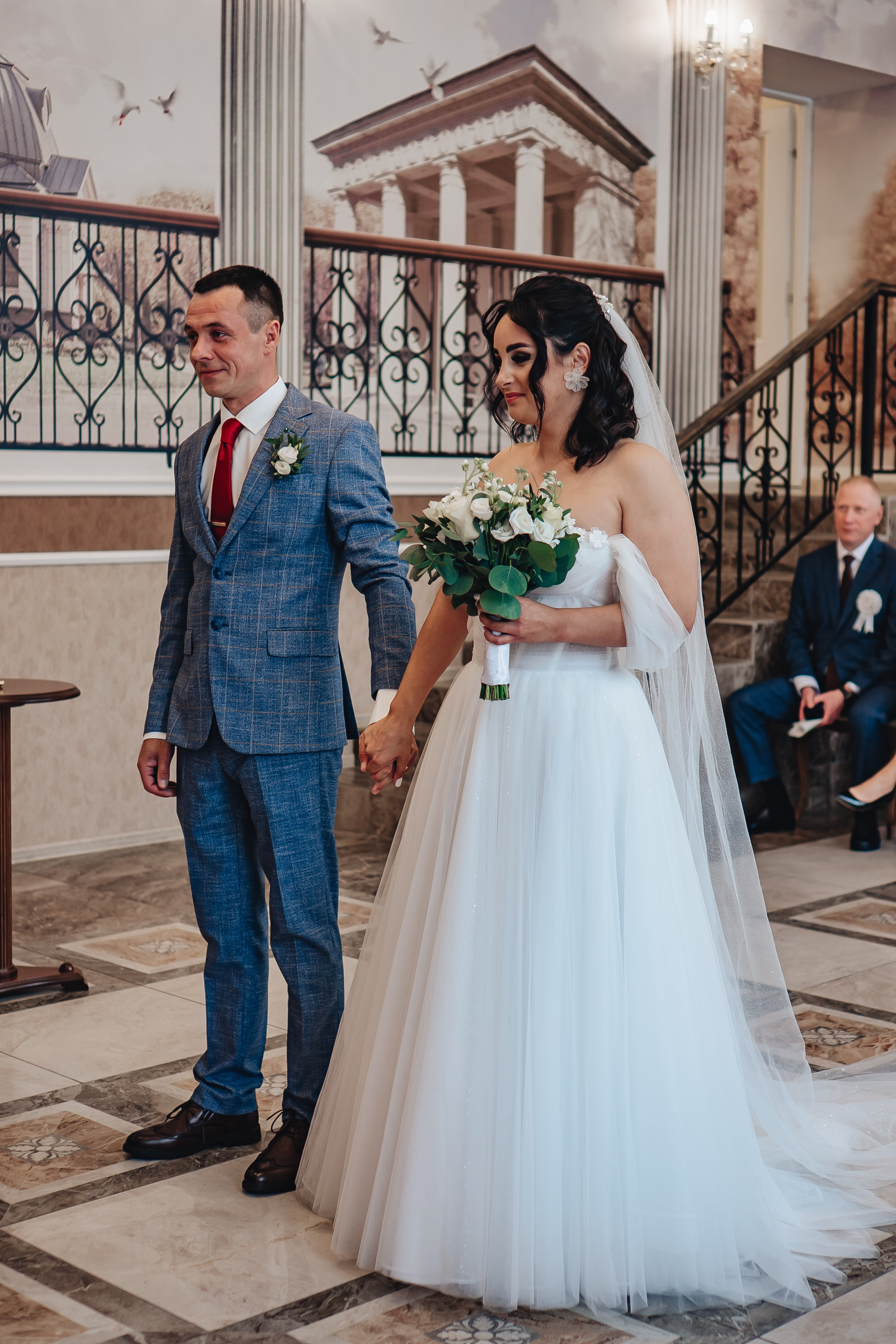 СВАДЕБНАЯ СЬЕМКА В ЗАГСЕ НА МОСКОВСКОМ ПРОСПЕКТЕ. Профессиональный фотограф, Санкт-Петербург — Виктория Богомолова