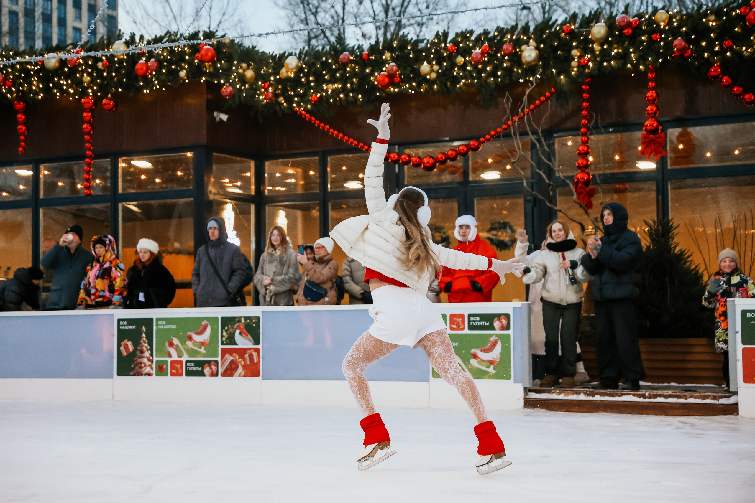 Ледовое шоу Сити каток Московское Чаепитие. Фотограф и видеограф Анна Домашенко