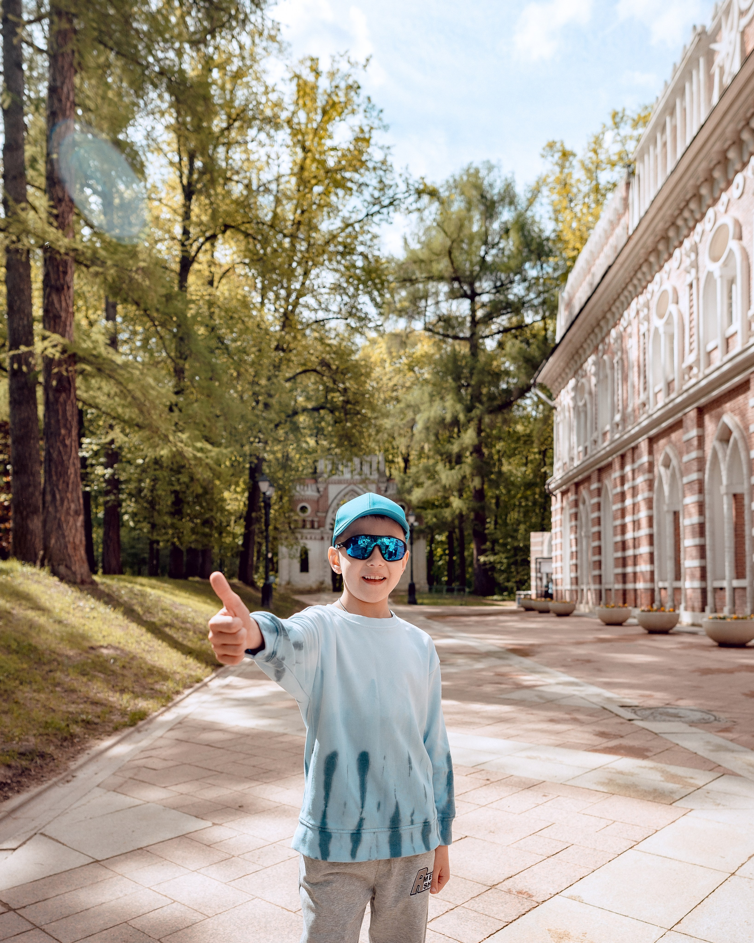 Прогулка в Царицино. Портретный и семейный фотограф в Москве/Видное