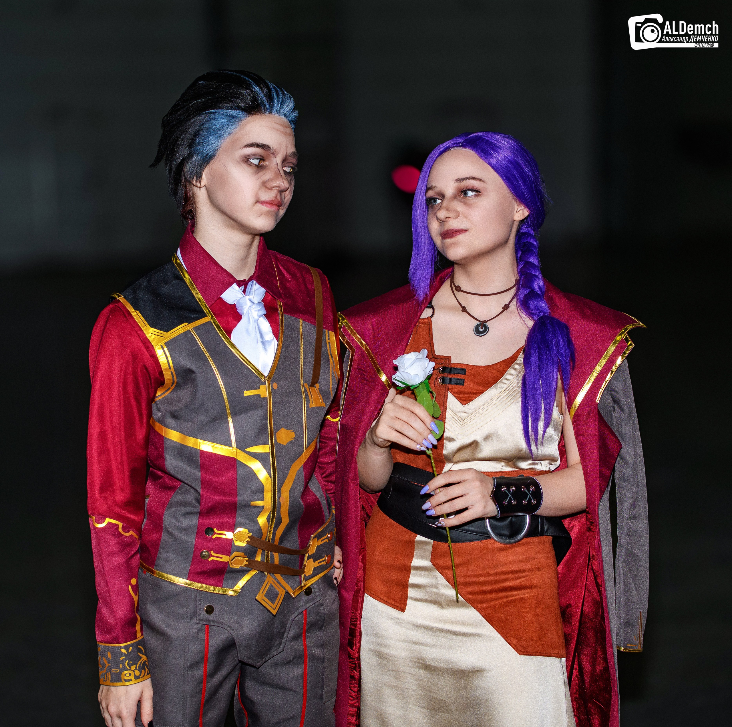Аркейн, Ви, Джинкс, Лига Легенд фотосессия косплея в Москве