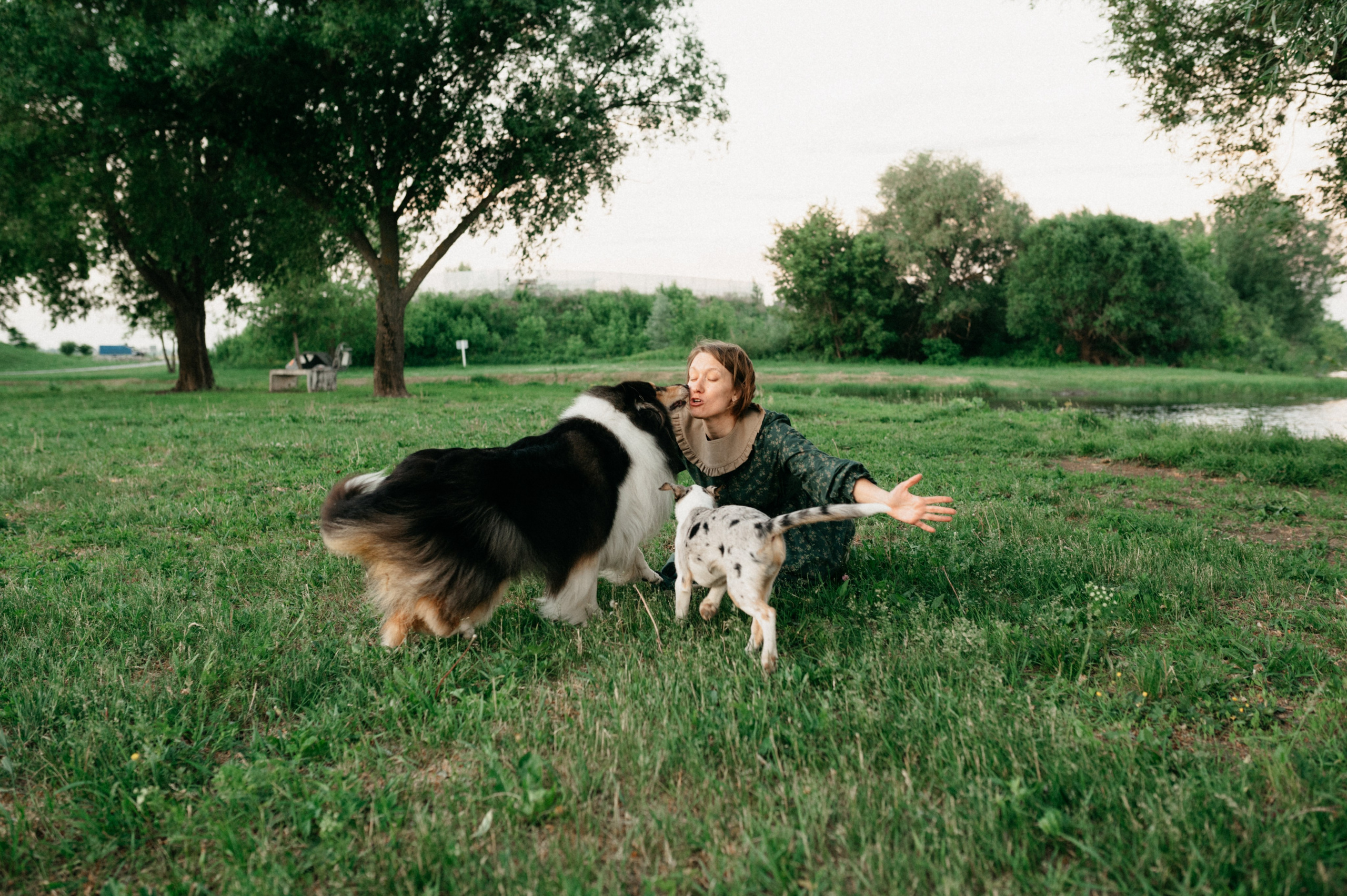 Таня и её пушистые друзья. Фотограф анималист в Москве Ольга Агушева