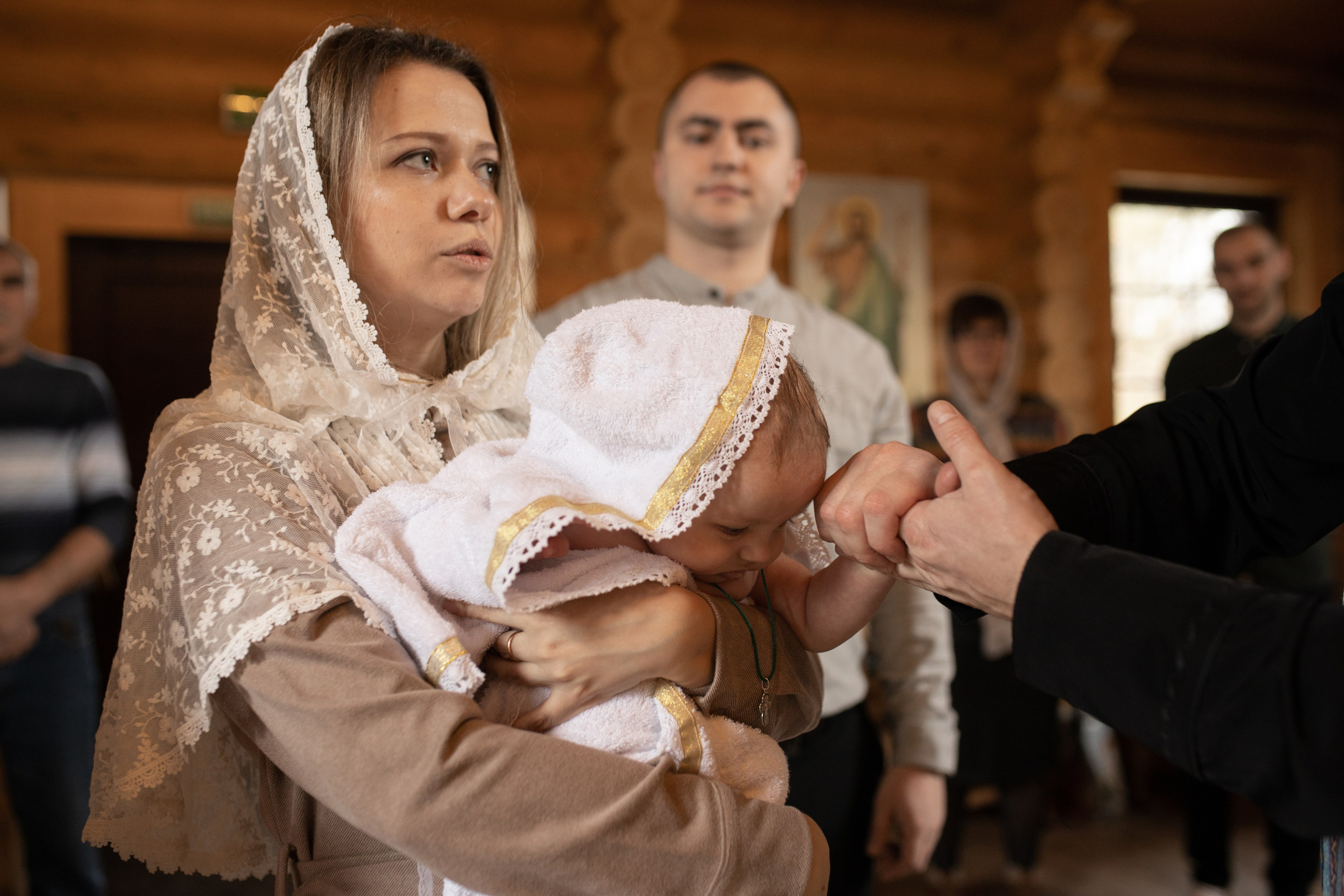 Таинство крещения Марка. Фотограф в Железнодорожном и Балашихе