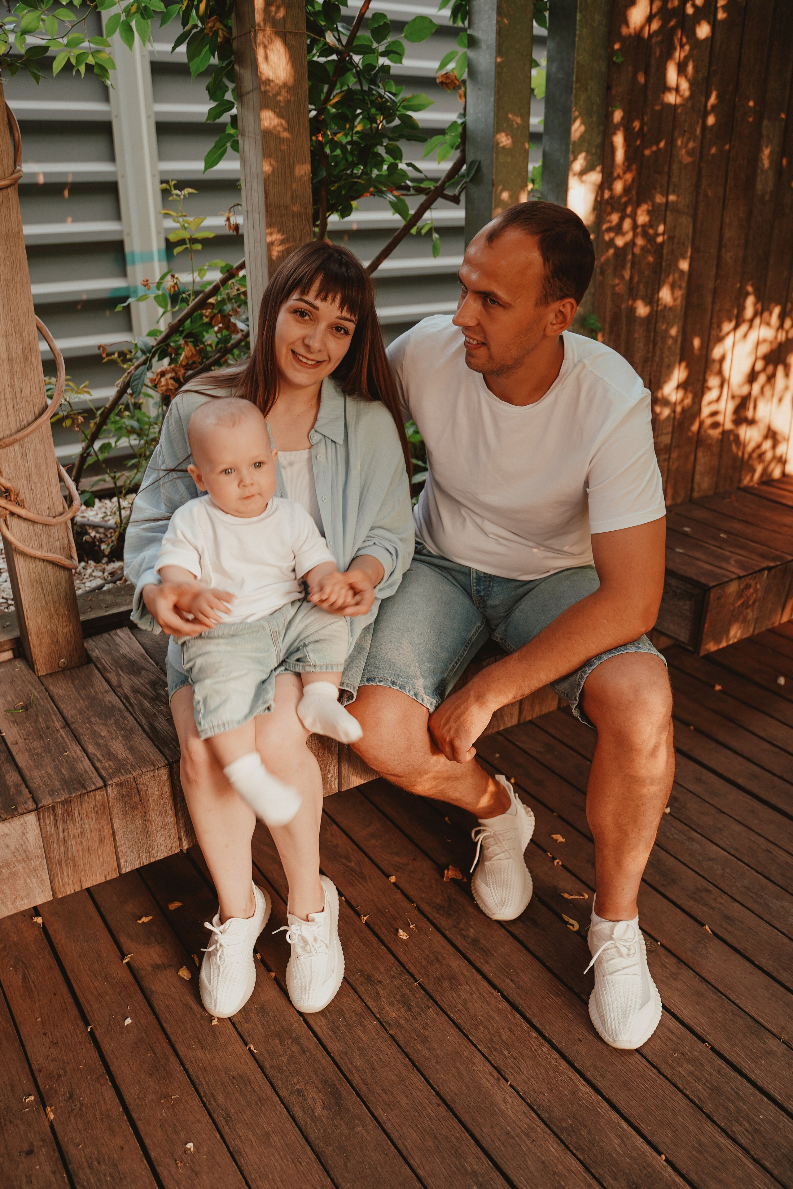 Семейная фотосессия в парке Галицкого. Семейный и женский фотограф в Краснодаре Анастасия Приймак