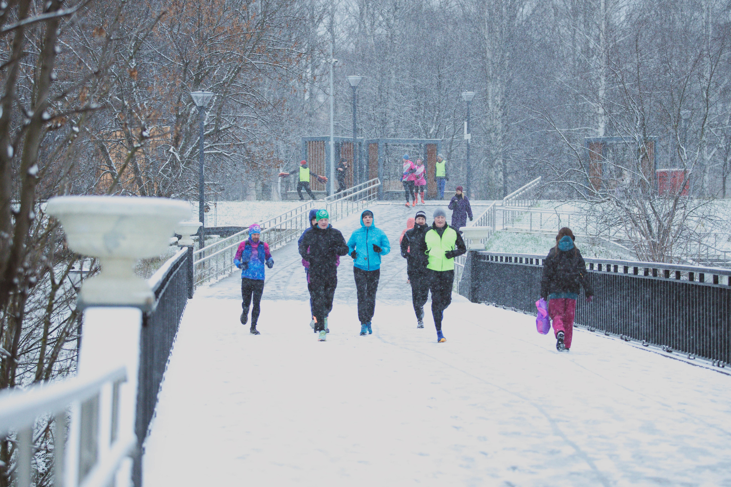 Снежные 5 Верст Бабушкинская. Александра Мельниченко/ Бегающий фотограф