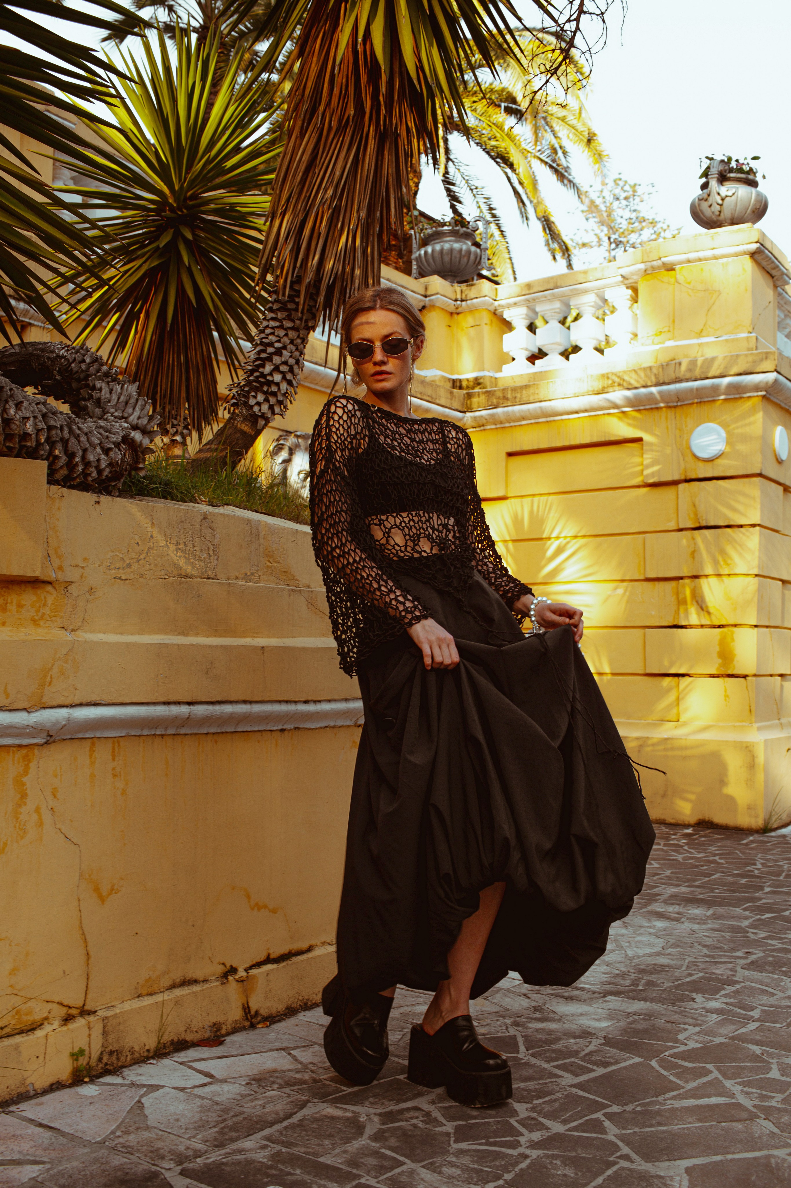 Evgrafova S/S 2023 streetstyle Sochi. Жиркова Ирина — фотограф для брендов в Москве