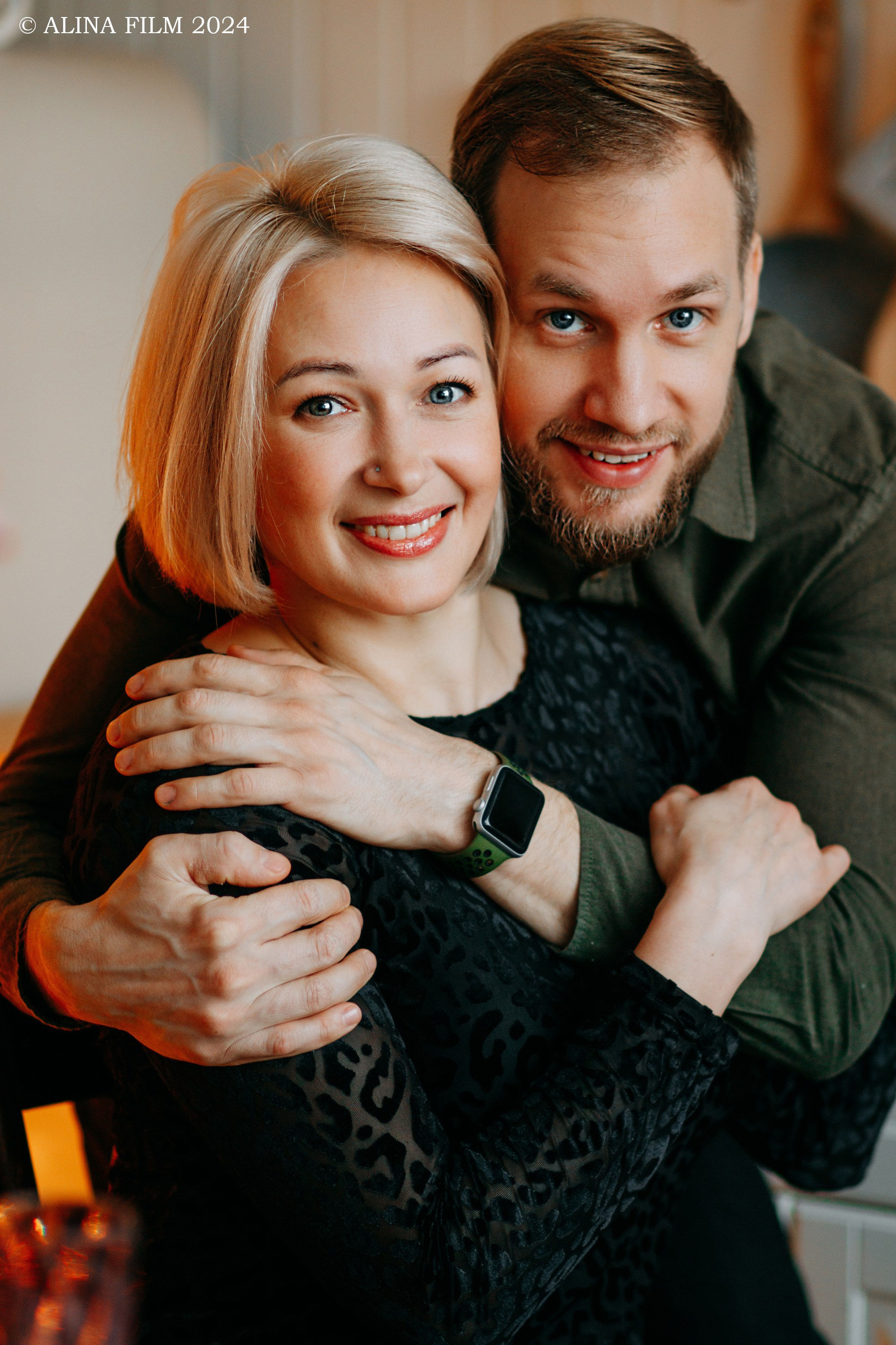 Новогодняя семейная фотосессия. Фотограф в Санкт-Петербурге Alina Film