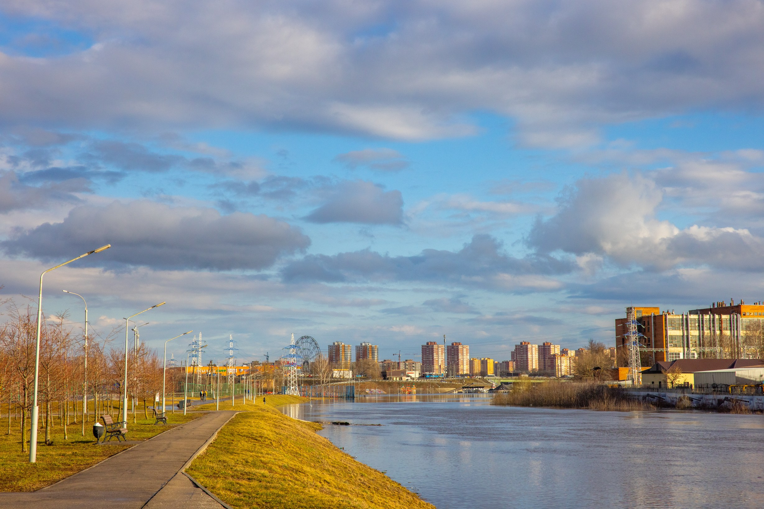 Паводок на Оке. Фотограф в Туле Крупский АнДРей. Фотостудия «КАДР71» в Туле