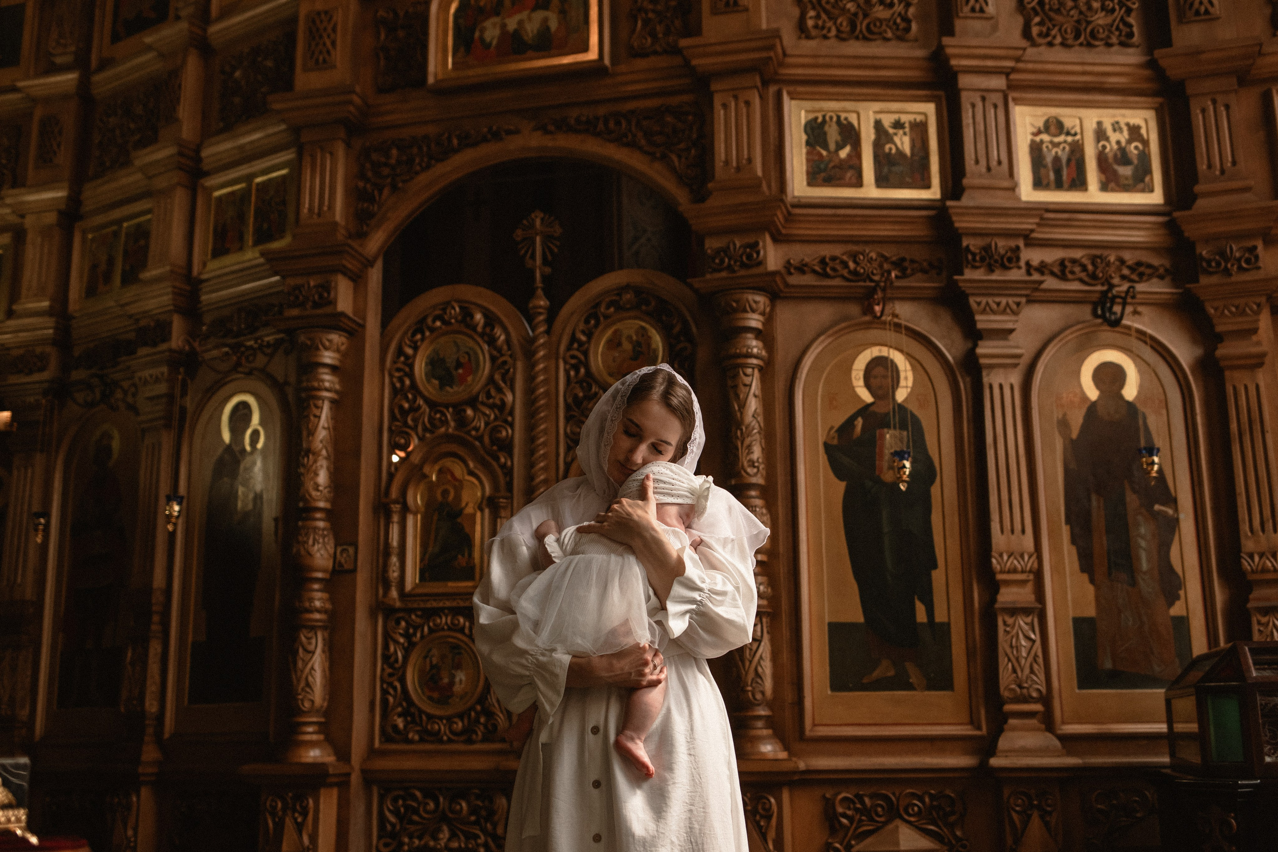 Крещение. Семейный и детский фотограф в Нижнем Новгороде Буслаева Мария