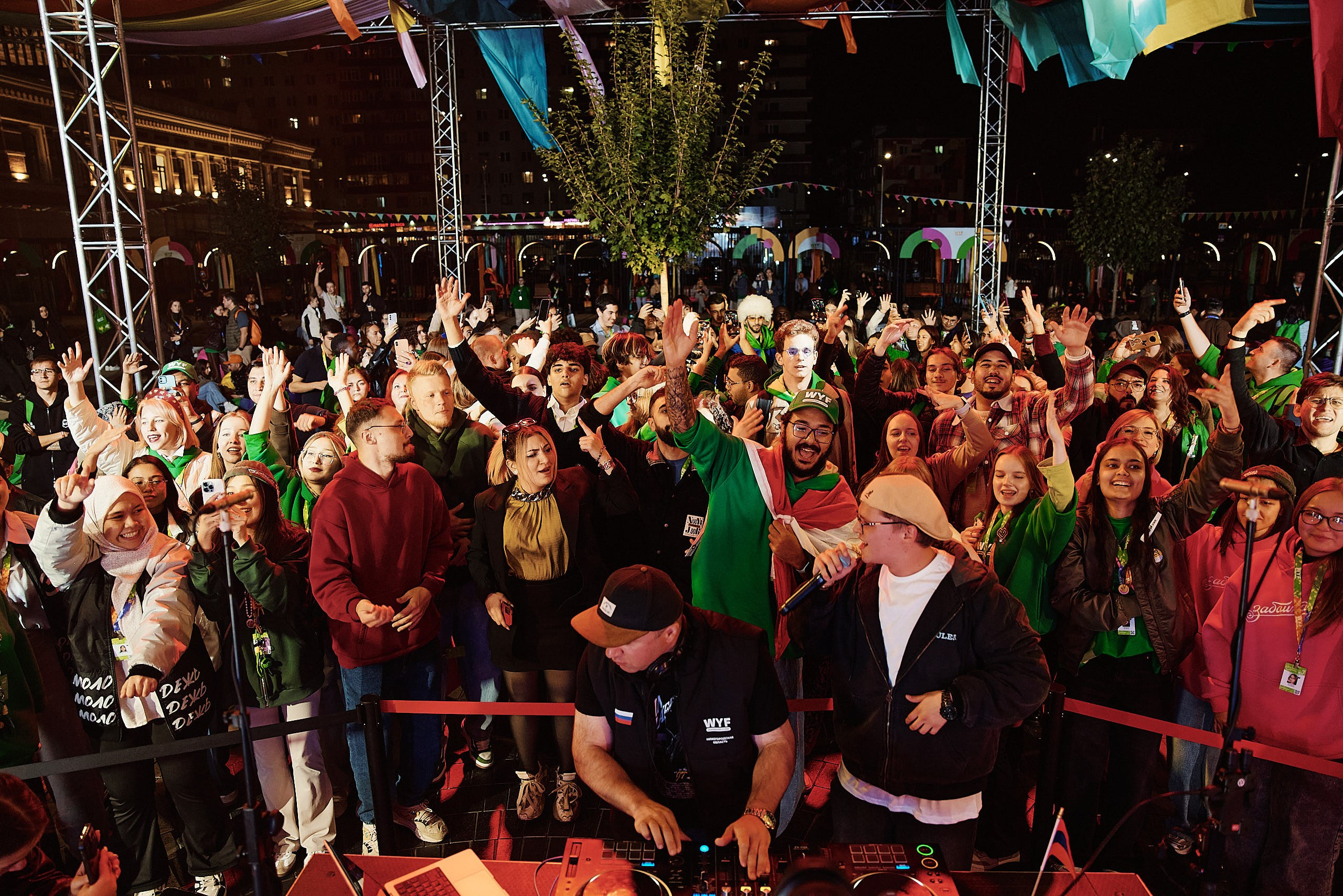 Слет фестиваля молодежи 2025. Репортажная съемка в Москве