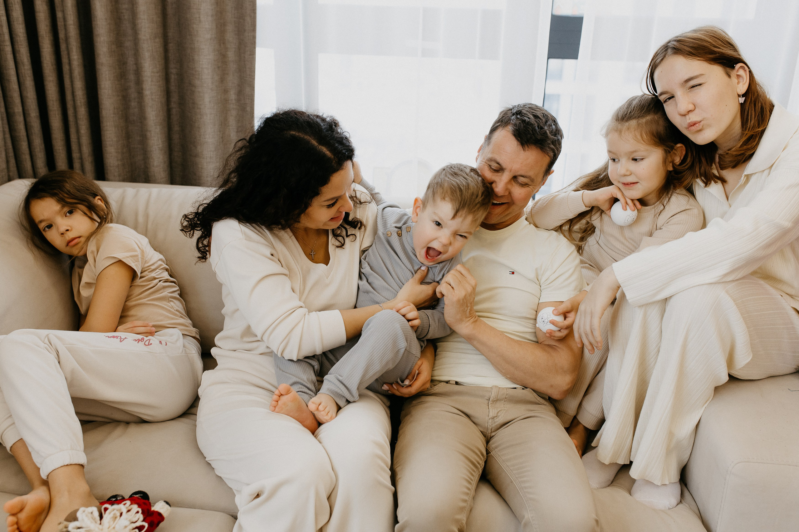 Домашняя предновогодняя история. Семейный фотограф Маша Тимофеева | Москва