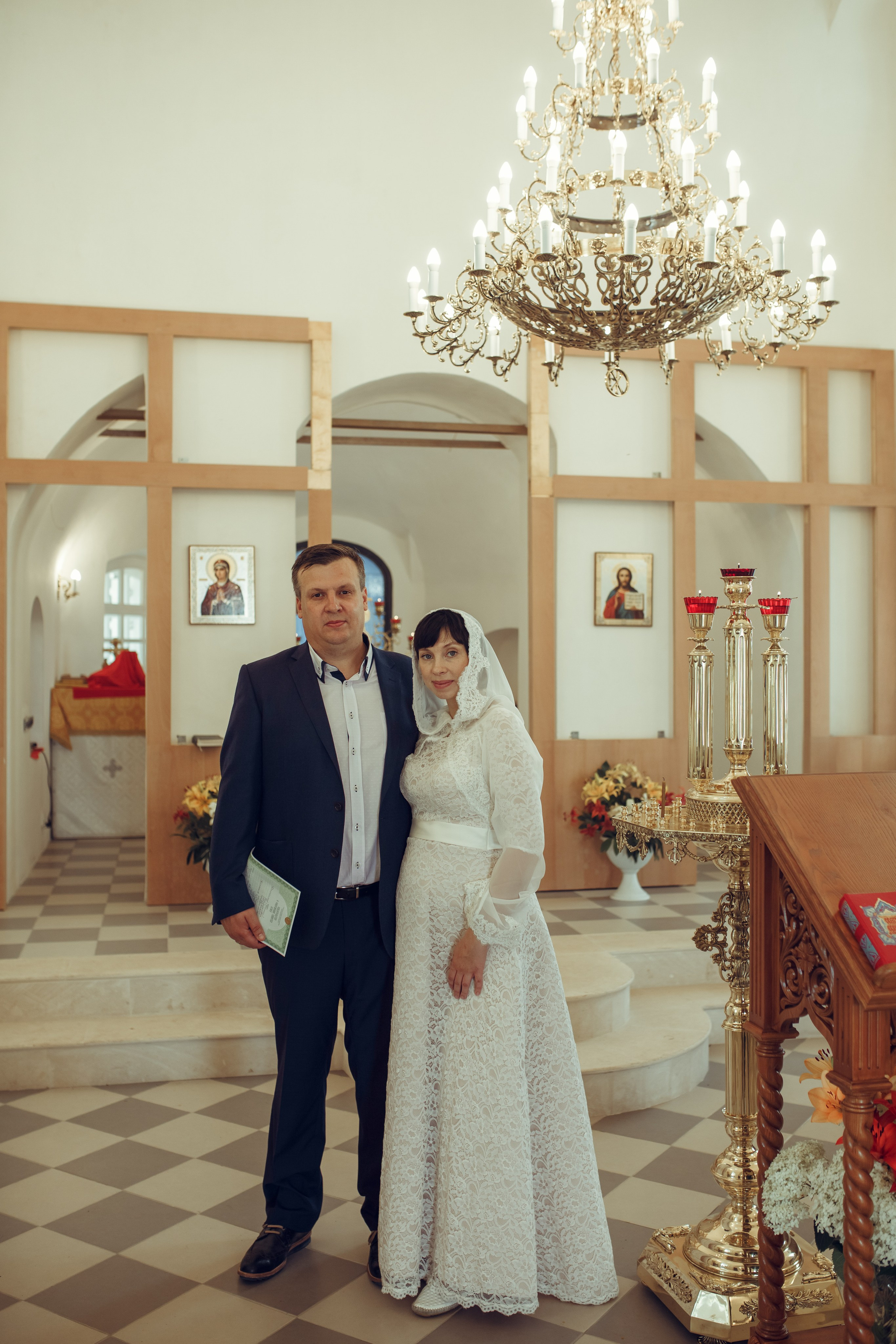 Венчание Оксаны и Дениса. Фотограф на Крещение, семейный фотограф в Москве