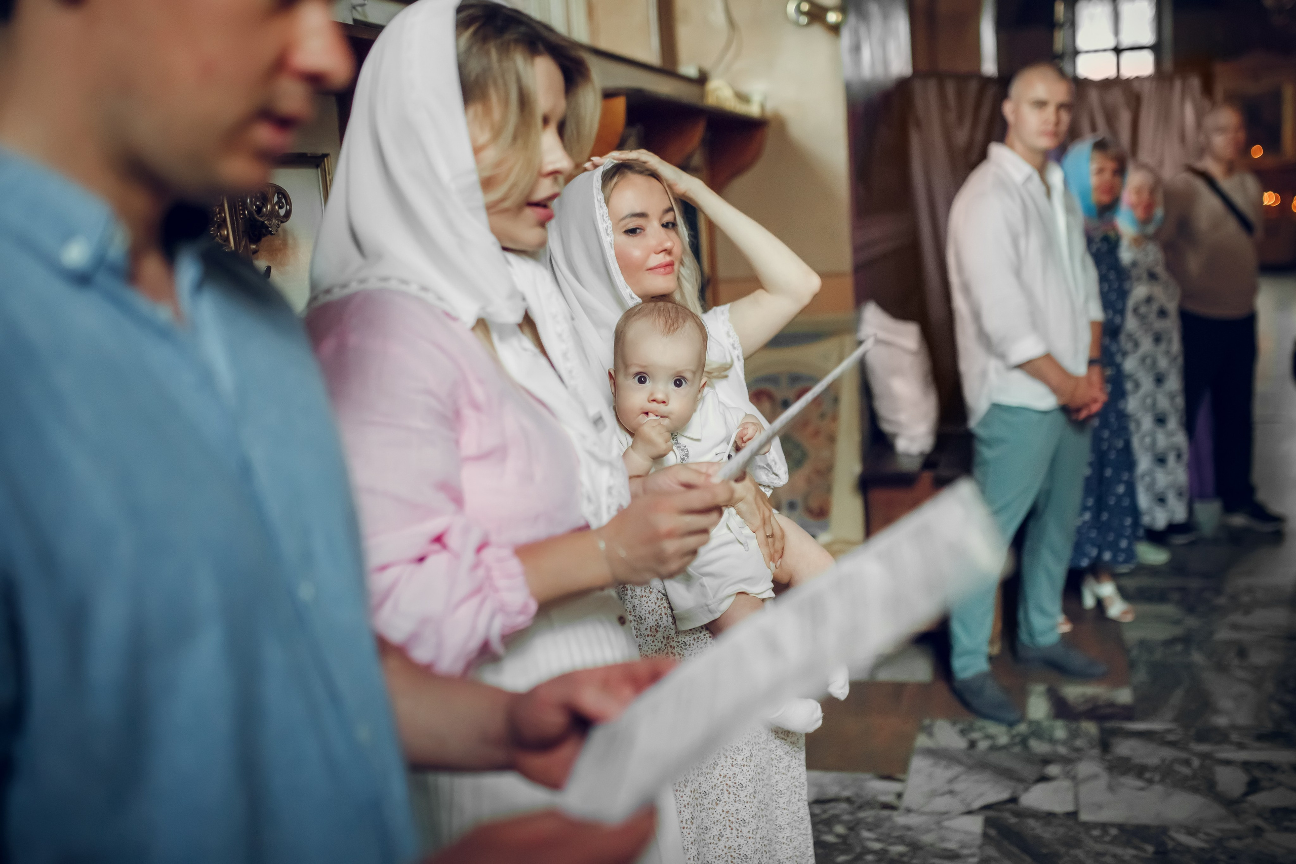 Крещение Бориса. Фотограф на Крещение, семейный фотограф в Москве