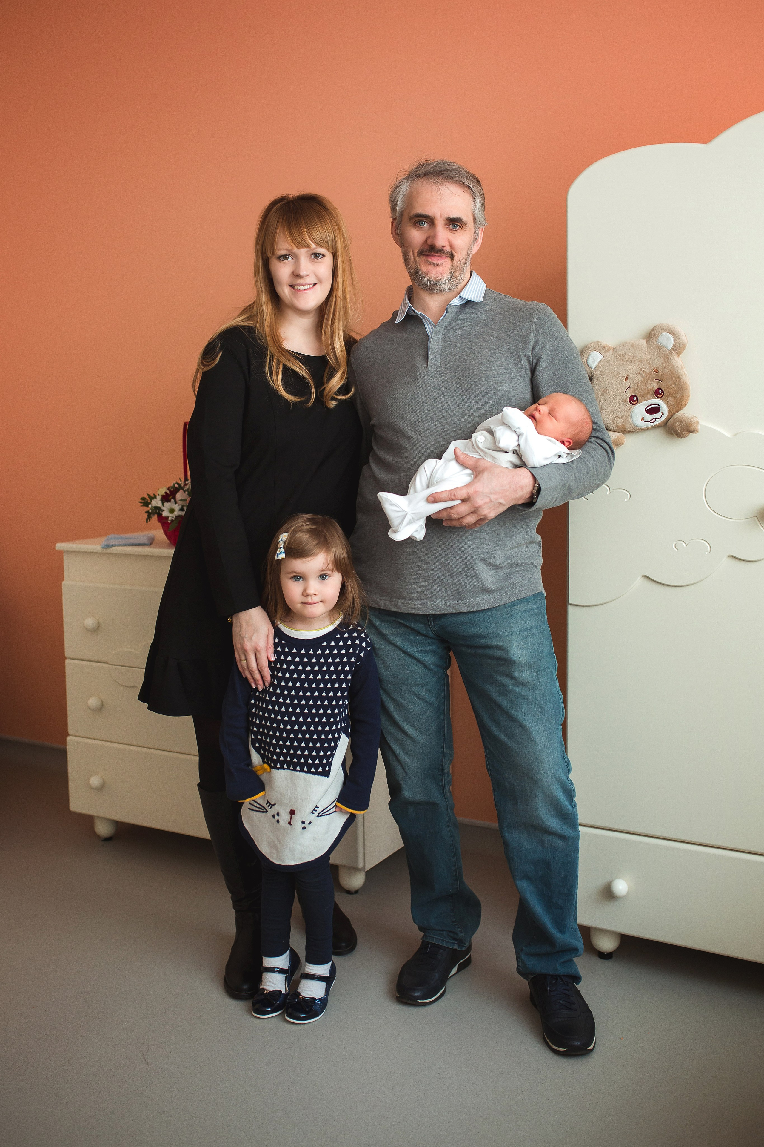 Выписка Никиты. Фотограф на Крещение, семейный фотограф в Москве