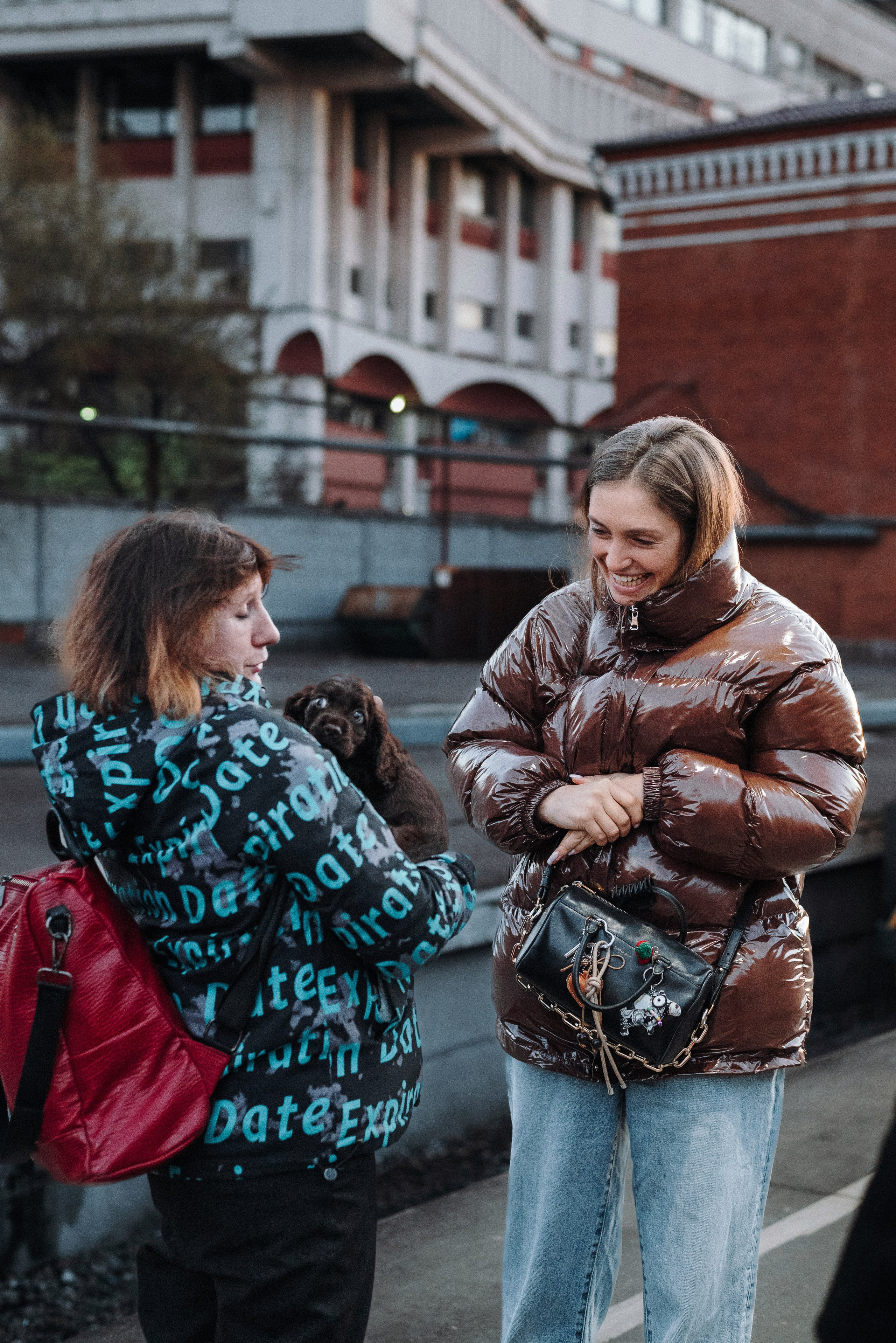 Mary & Busya’s first meeting. Natalia Finch Photography — Family, Kids & Pet Photographer in Chicago, IL