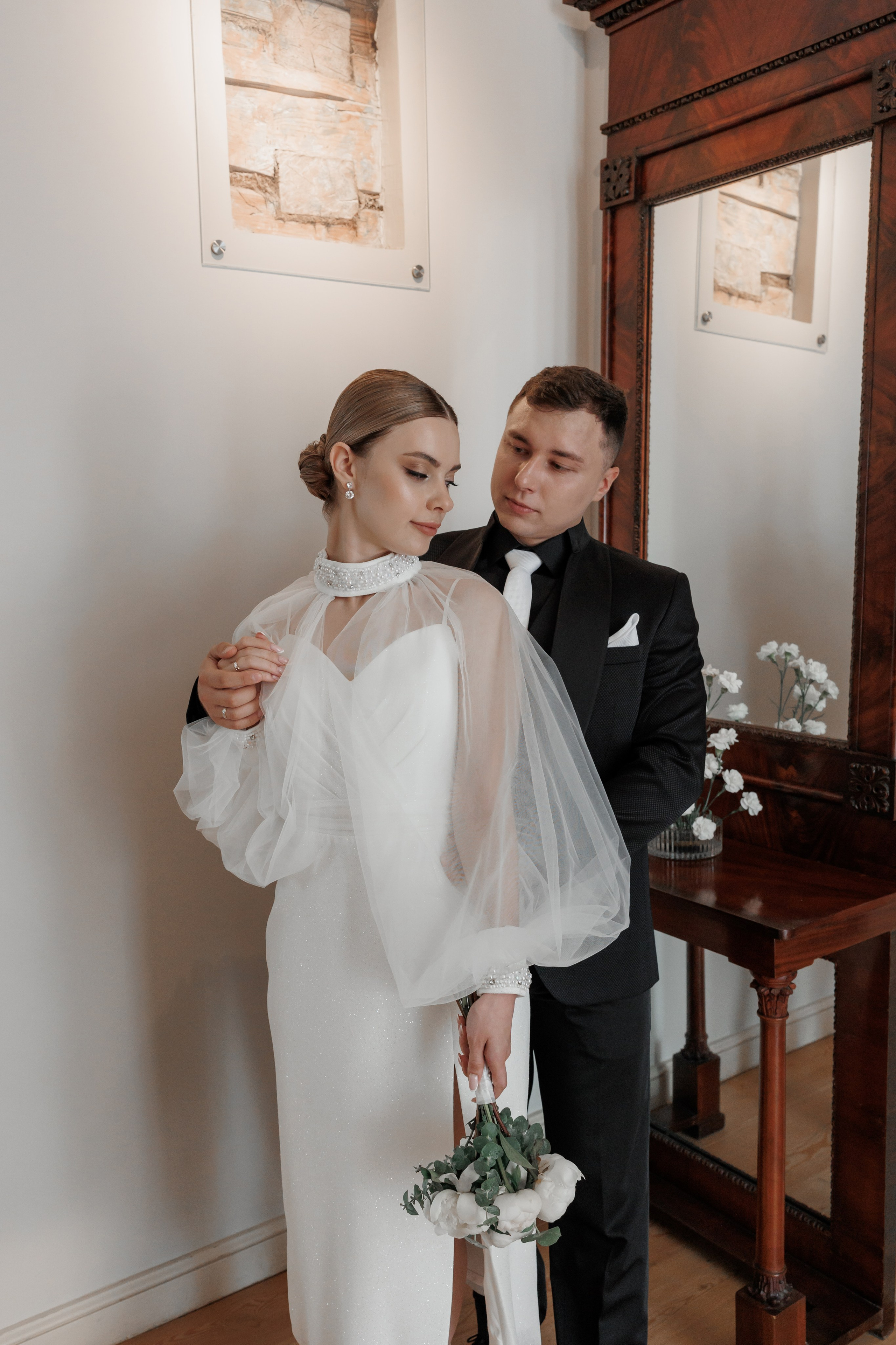 Анна и Сергей, Особняк Муравьевых-Апостолов, прогулка по ВДНХ, ресторан «Домик в саду». Свадебный и репортажный фотограф (Москва, Королев и другие)