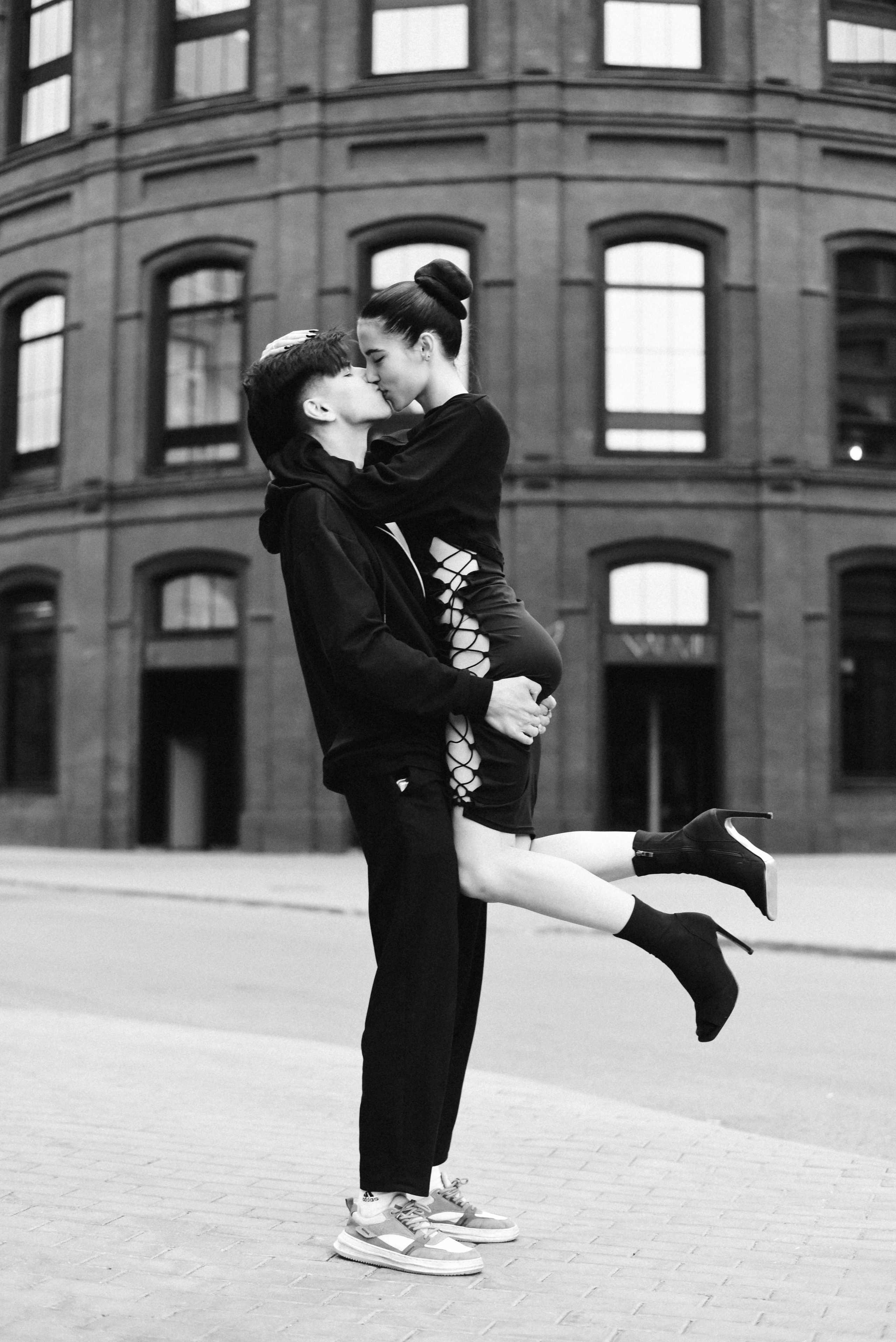 Крыша Виктория и Сергей. Фотограф Лола Волна, город Москва