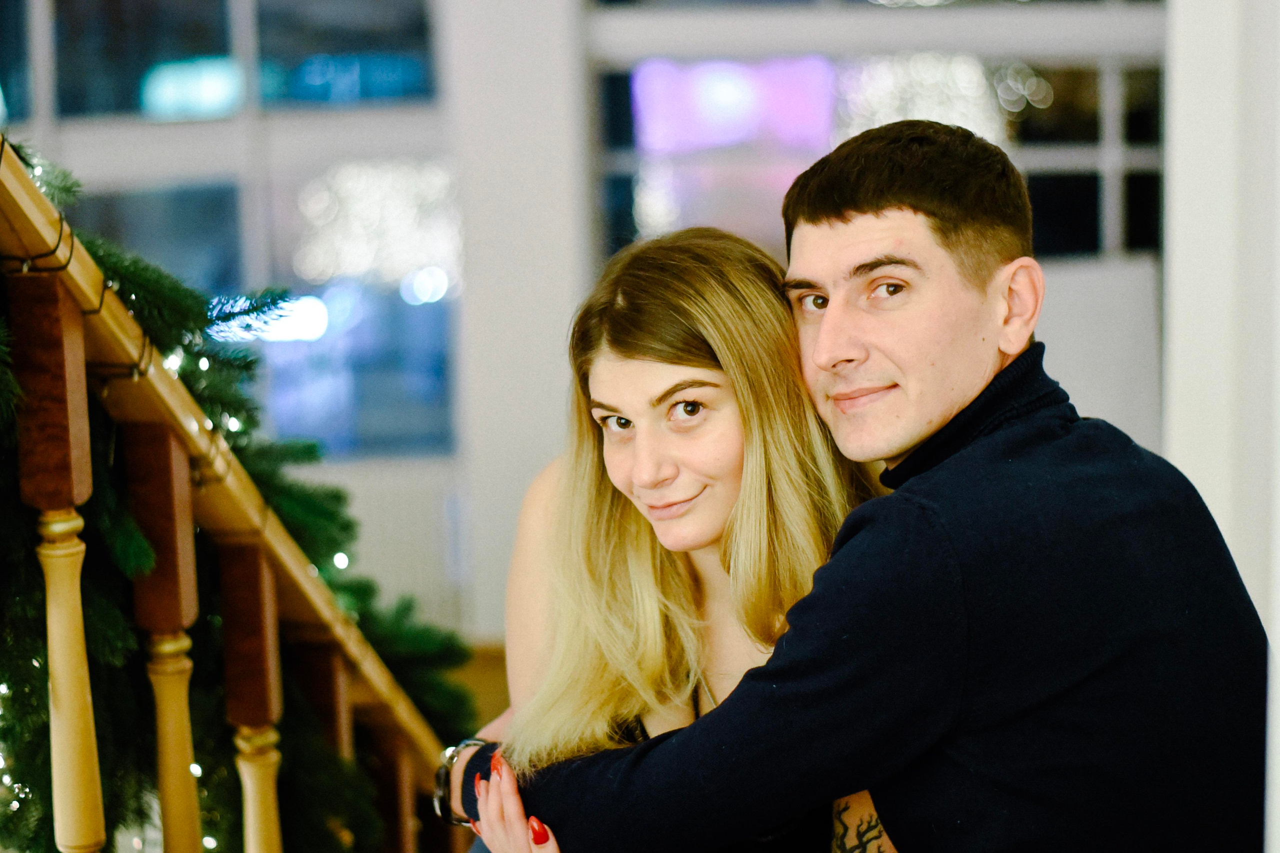 Александра, Илья и девочки Новогодняя. Фотограф Лола Волна, город Москва