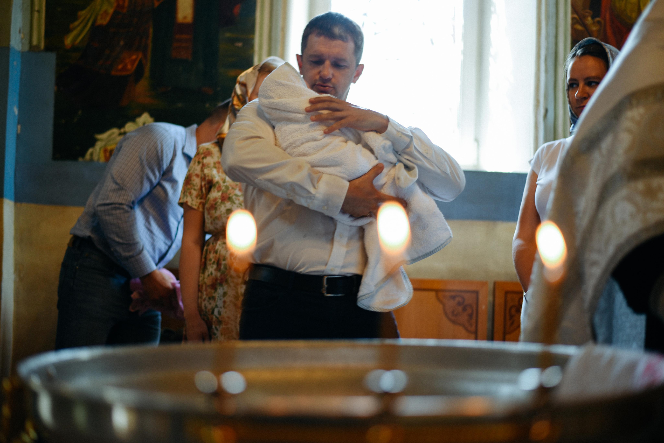 Крещение Саломеи. Фотограф Лола Волна, город Москва