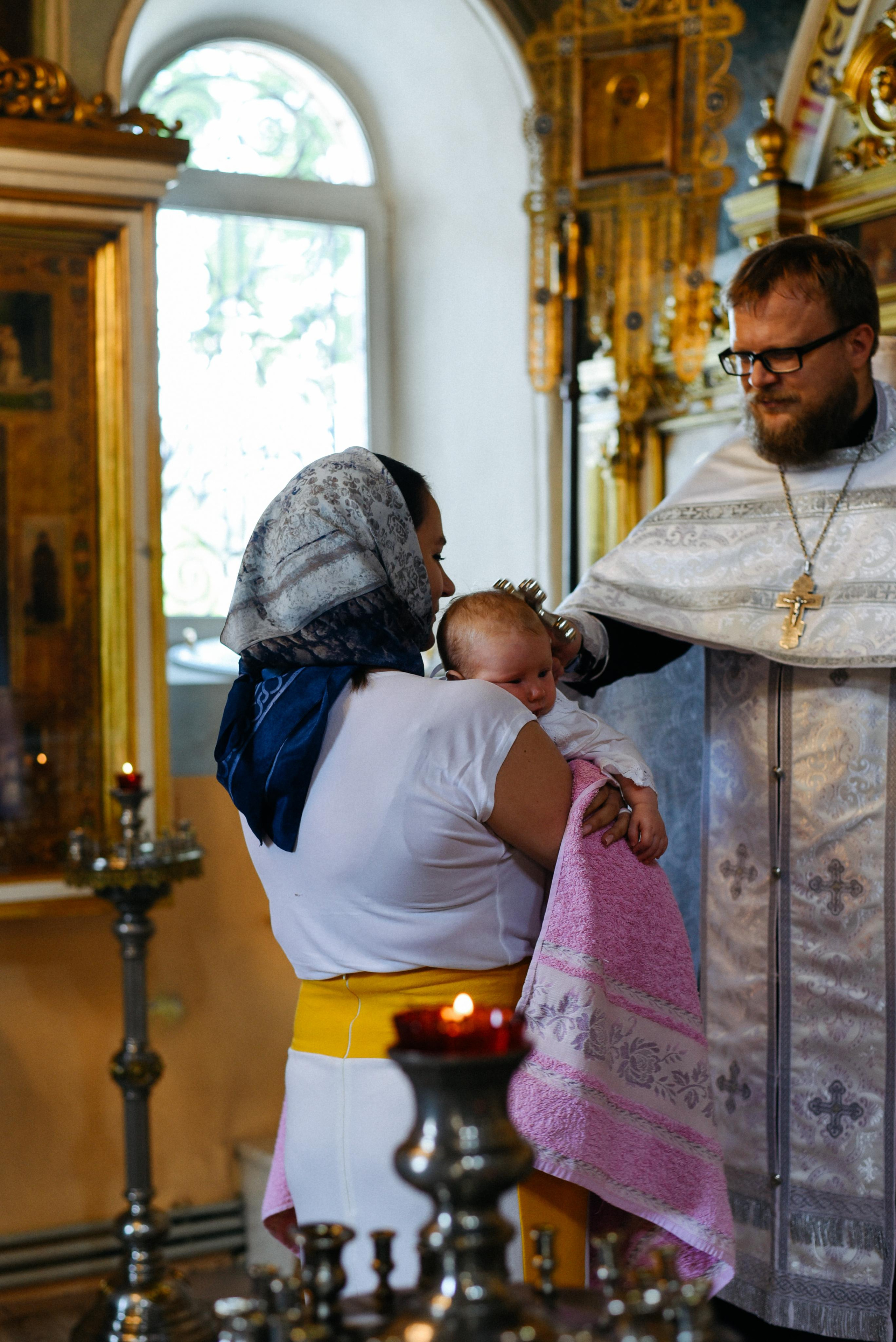 Крещение Саломеи. Фотограф Лола Волна, город Москва