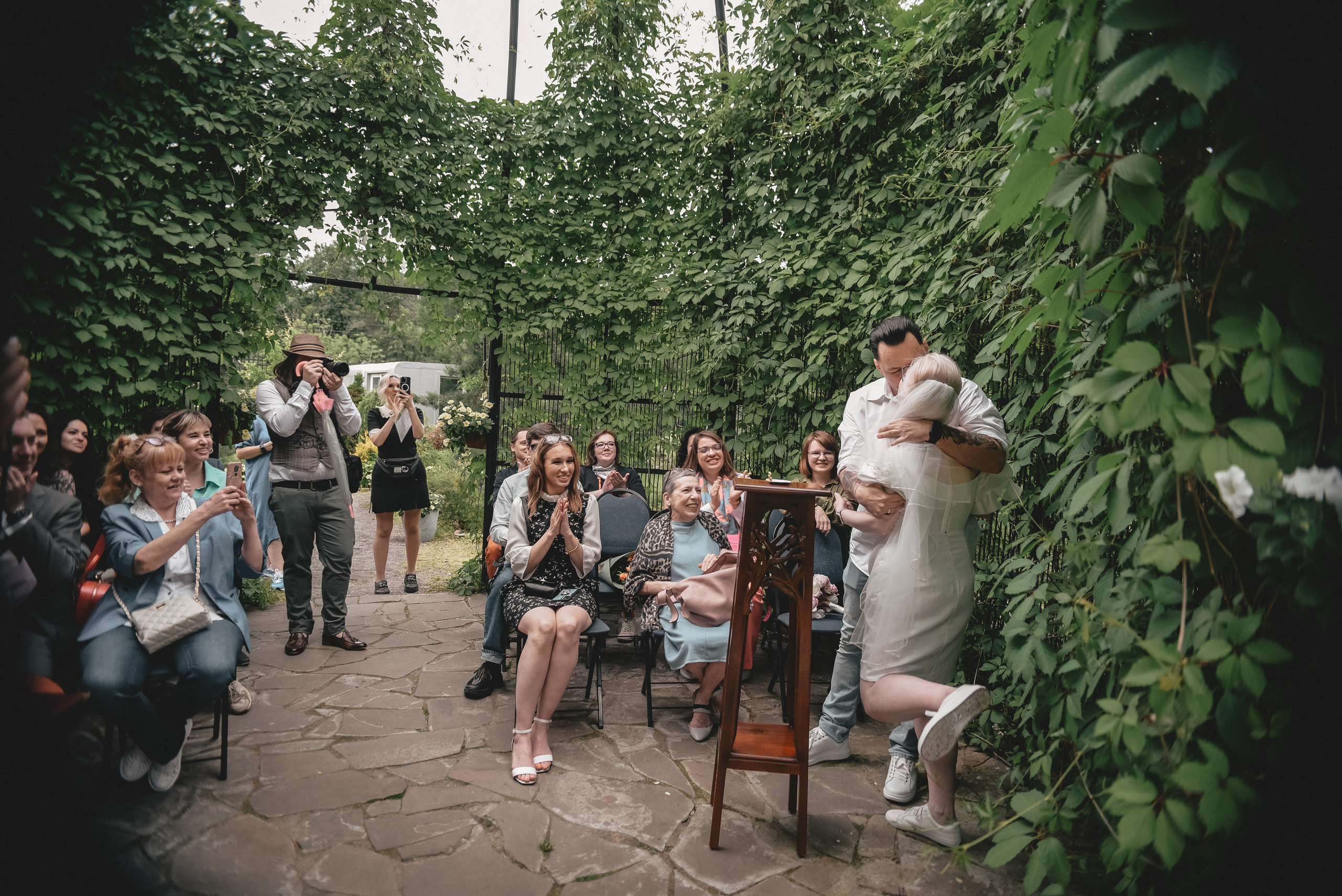 Иван и Надежда Свадебный День Ротонда Дома Клюевых. Фотограф Лола Волна, город Москва
