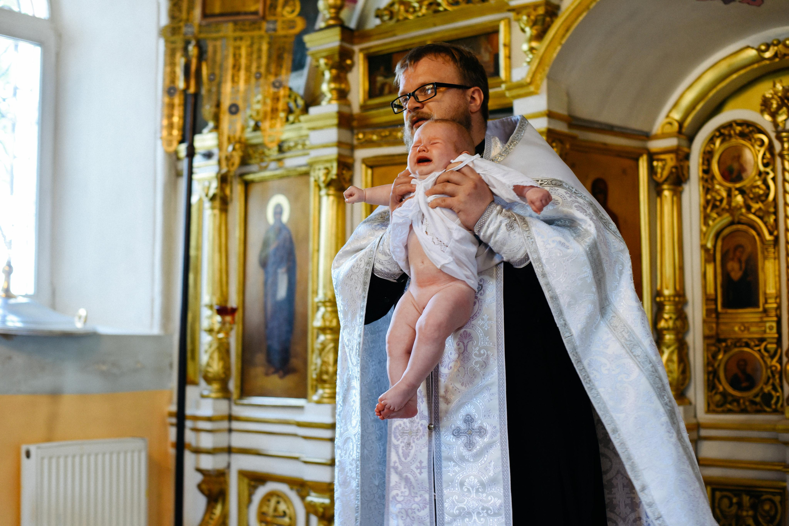 Крещение Саломеи. Фотограф Лола Волна, город Москва