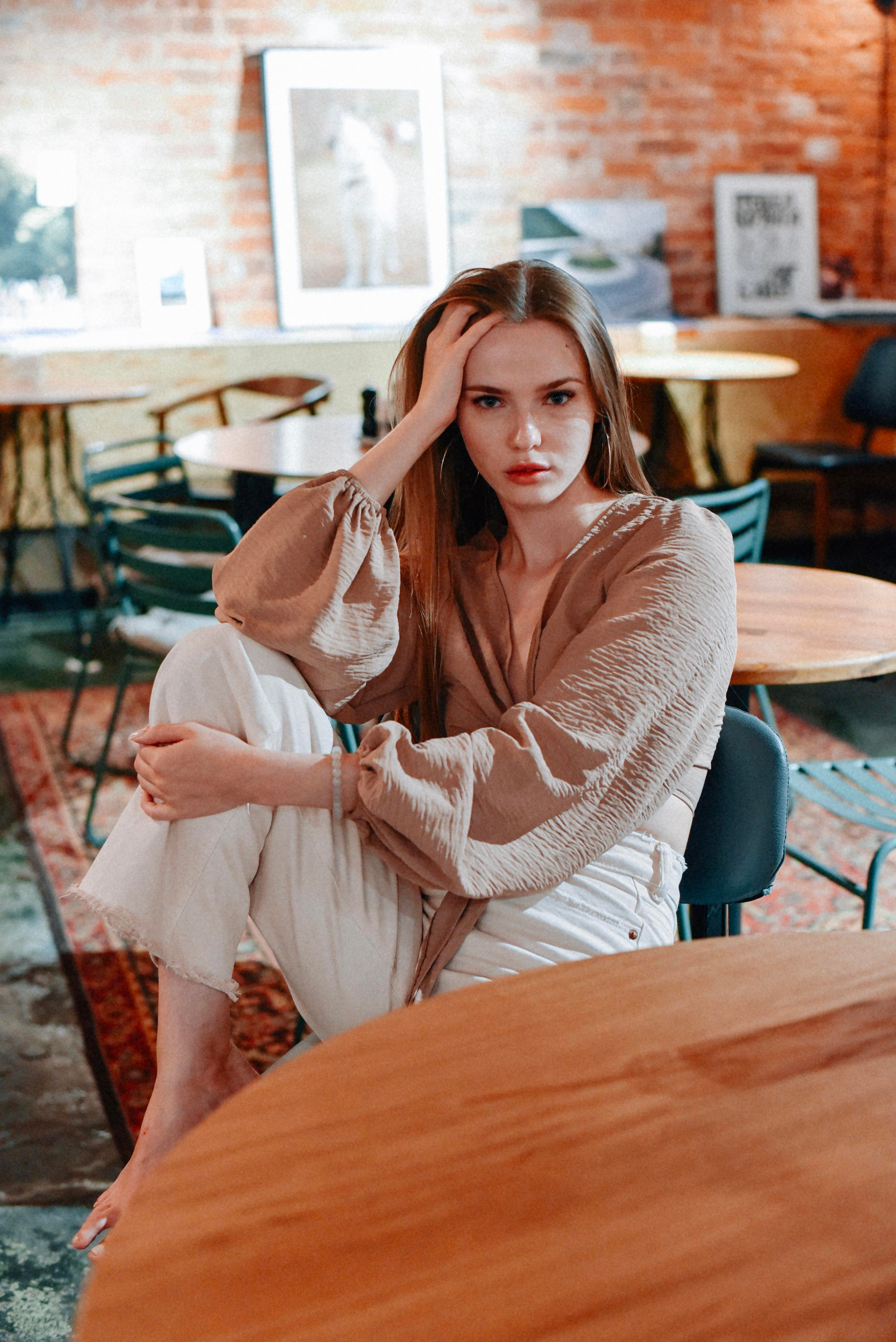 Татьяна Ретро мопед. Фотограф Лола Волна, город Москва