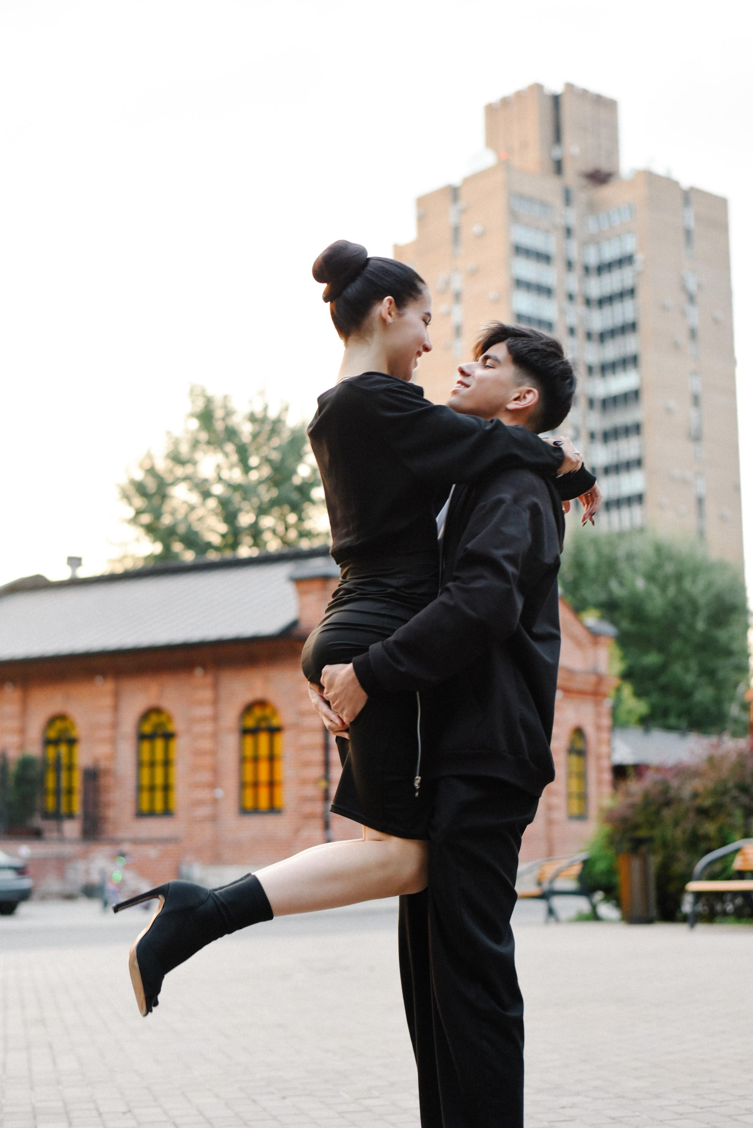 Крыша Виктория и Сергей. Фотограф Лола Волна, город Москва