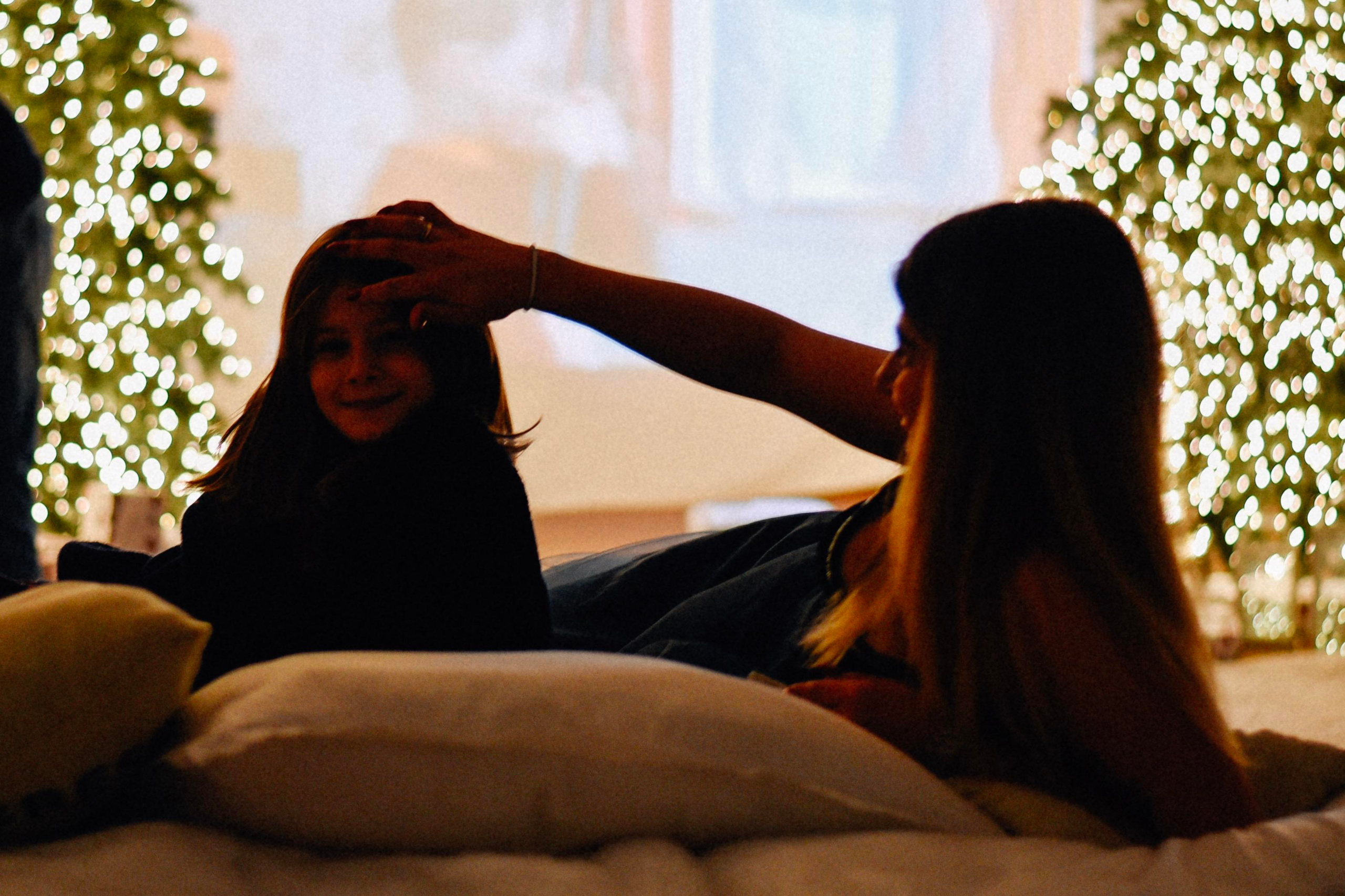 Александра, Илья и девочки Новогодняя. Фотограф Лола Волна, город Москва