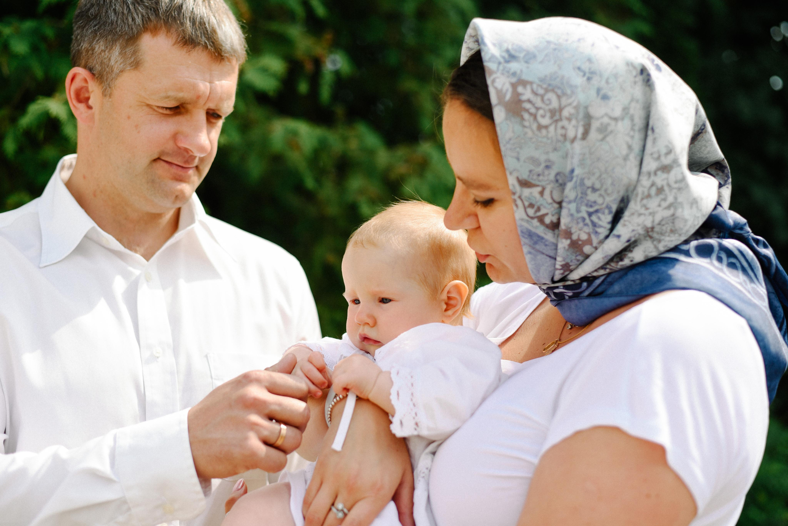Крещение Саломеи. Фотограф Лола Волна, город Москва