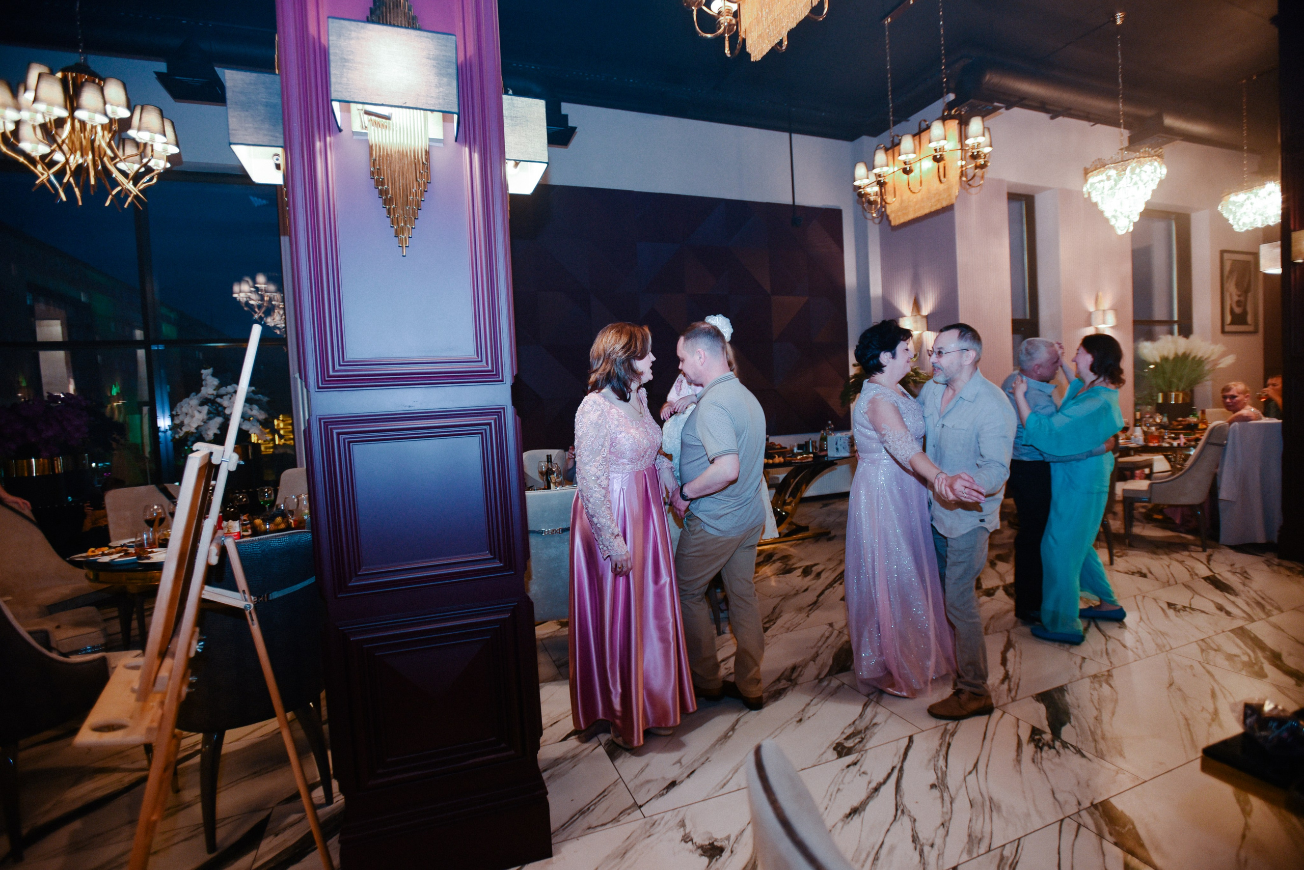 Виктор и Ангелина Банкет на 100 гостей Ресторан Segreto. Фотограф Лола Волна, город Москва