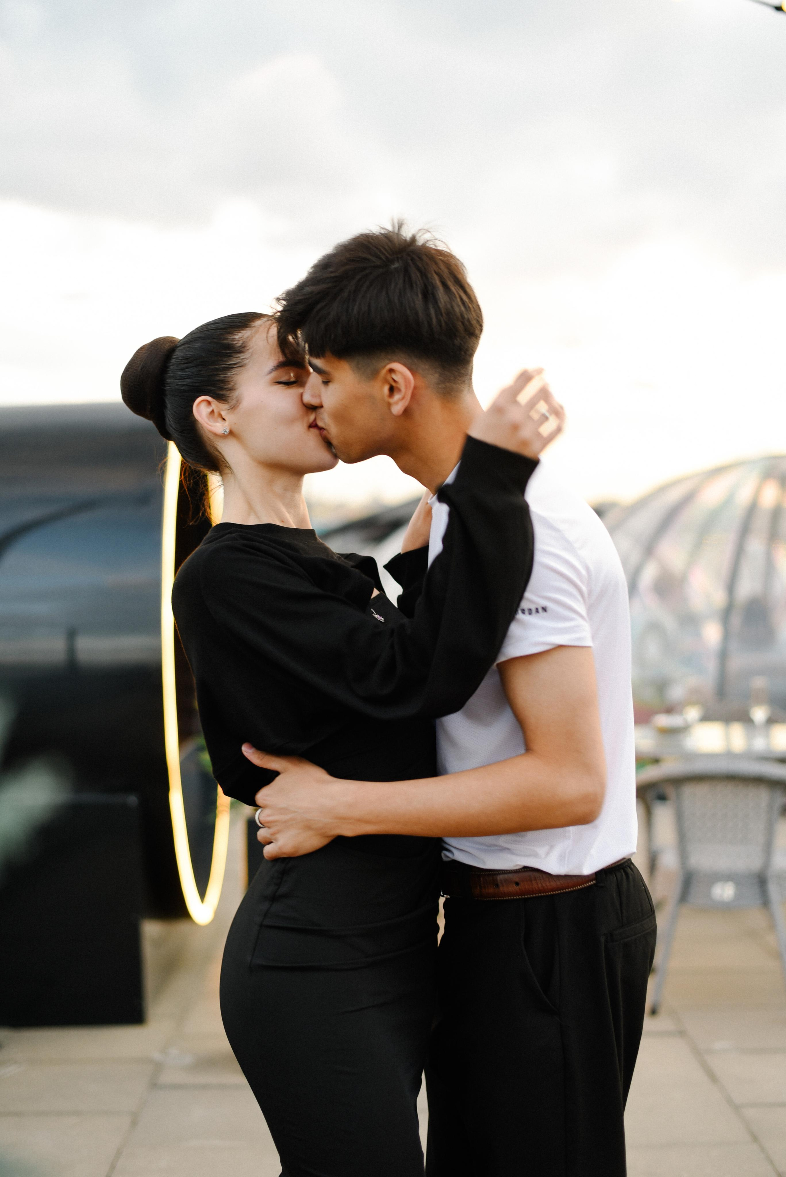 Крыша Виктория и Сергей. Фотограф Лола Волна, город Москва