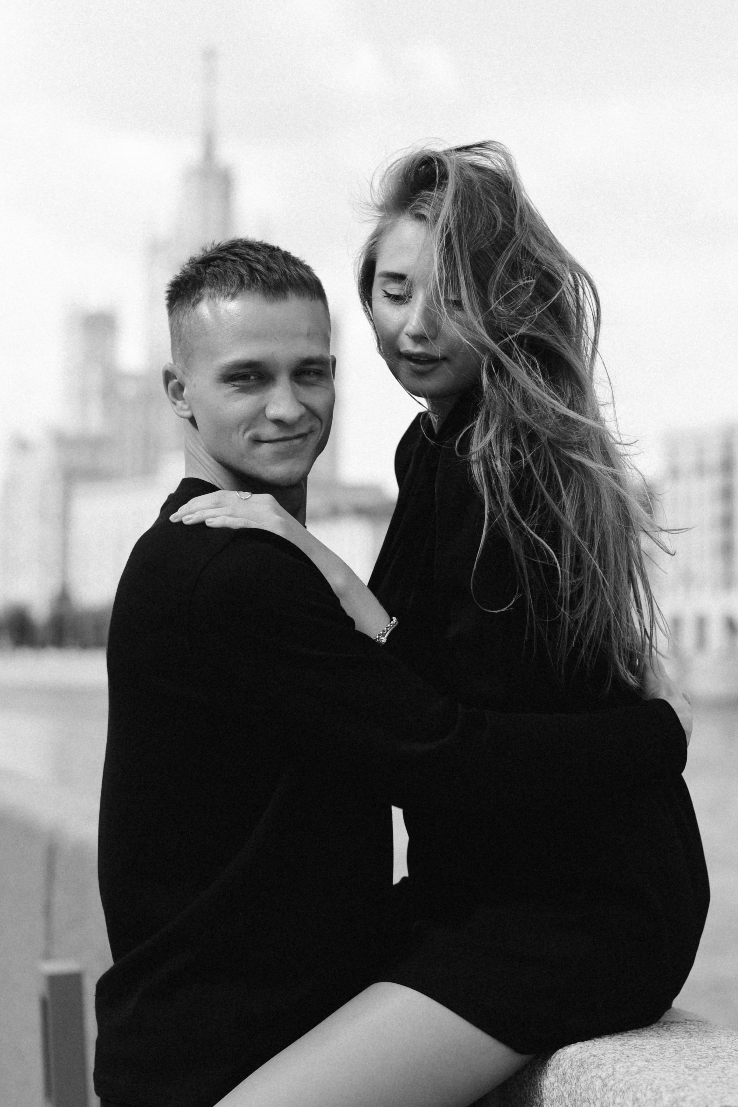 Высотка на Котельнической Руслан и Елена. Фотограф Лола Волна, город Москва