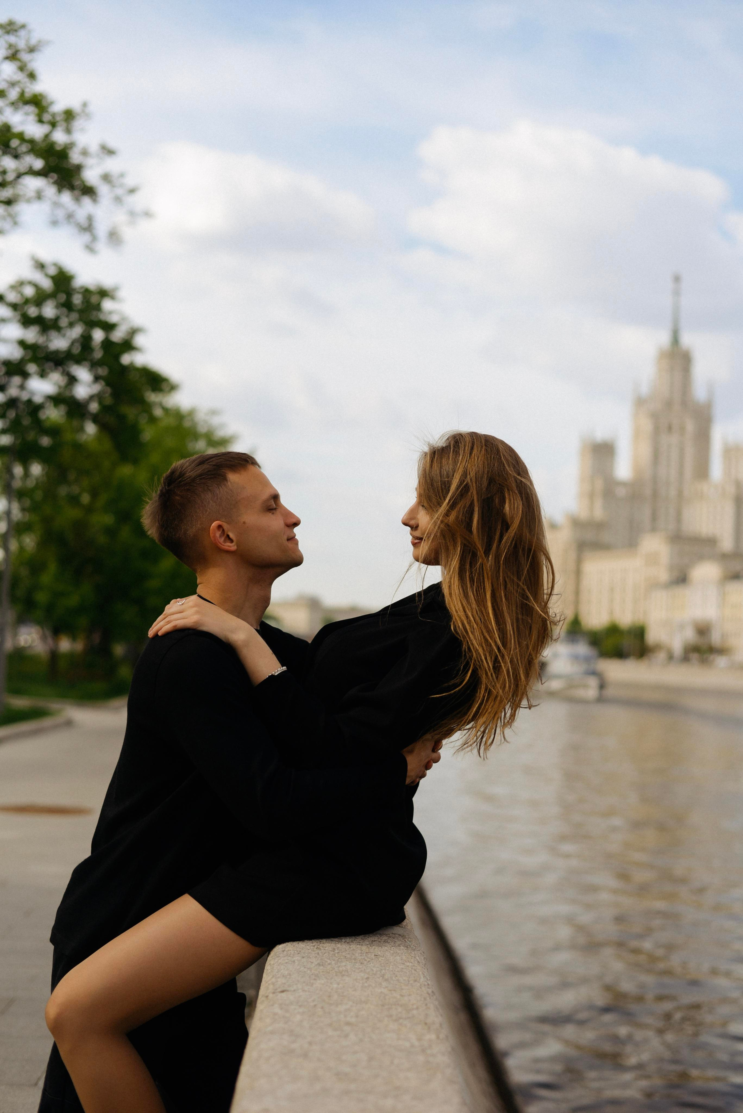 Высотка на Котельнической Руслан и Елена. Фотограф Лола Волна, город Москва