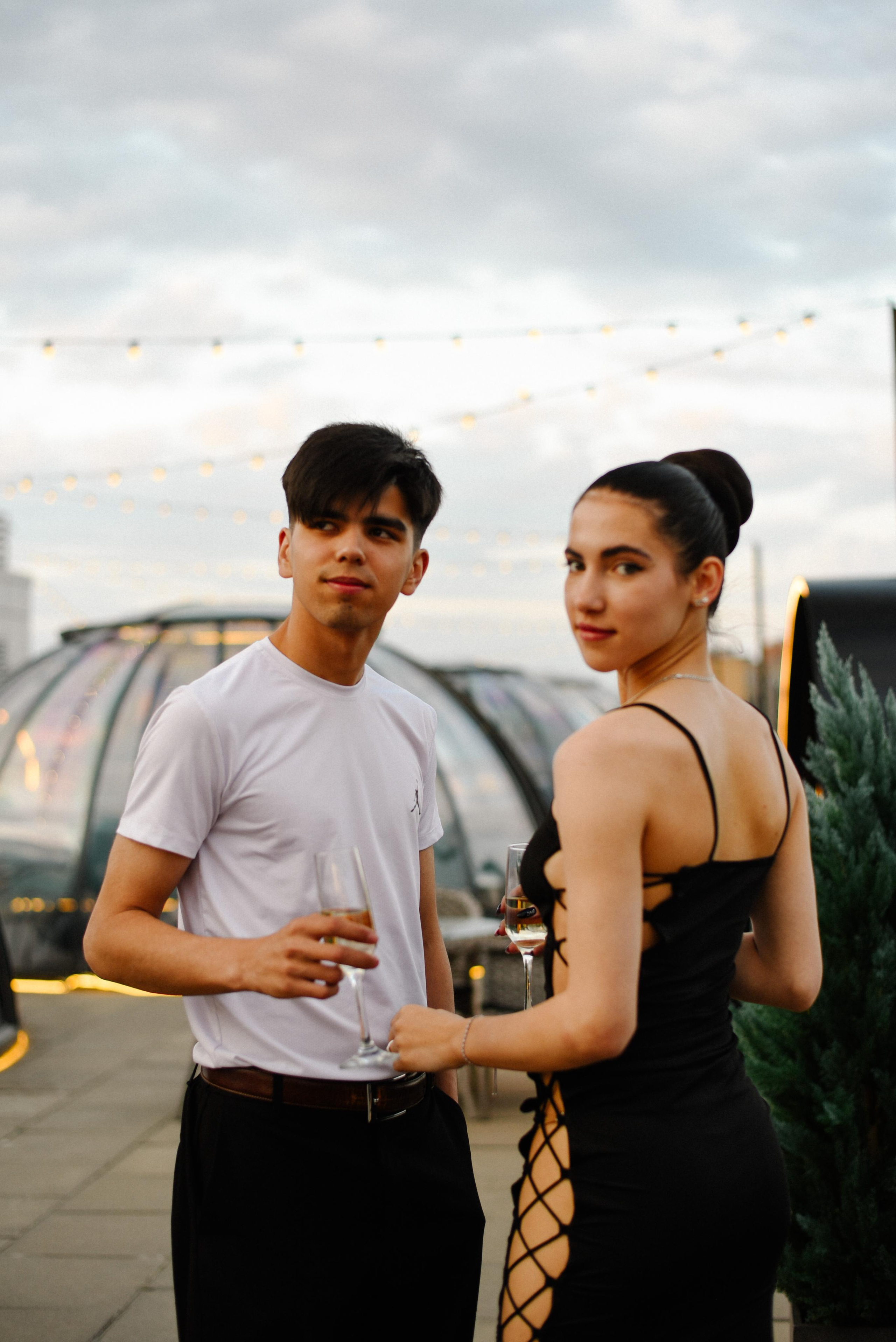 Крыша Виктория и Сергей. Фотограф Лола Волна, город Москва