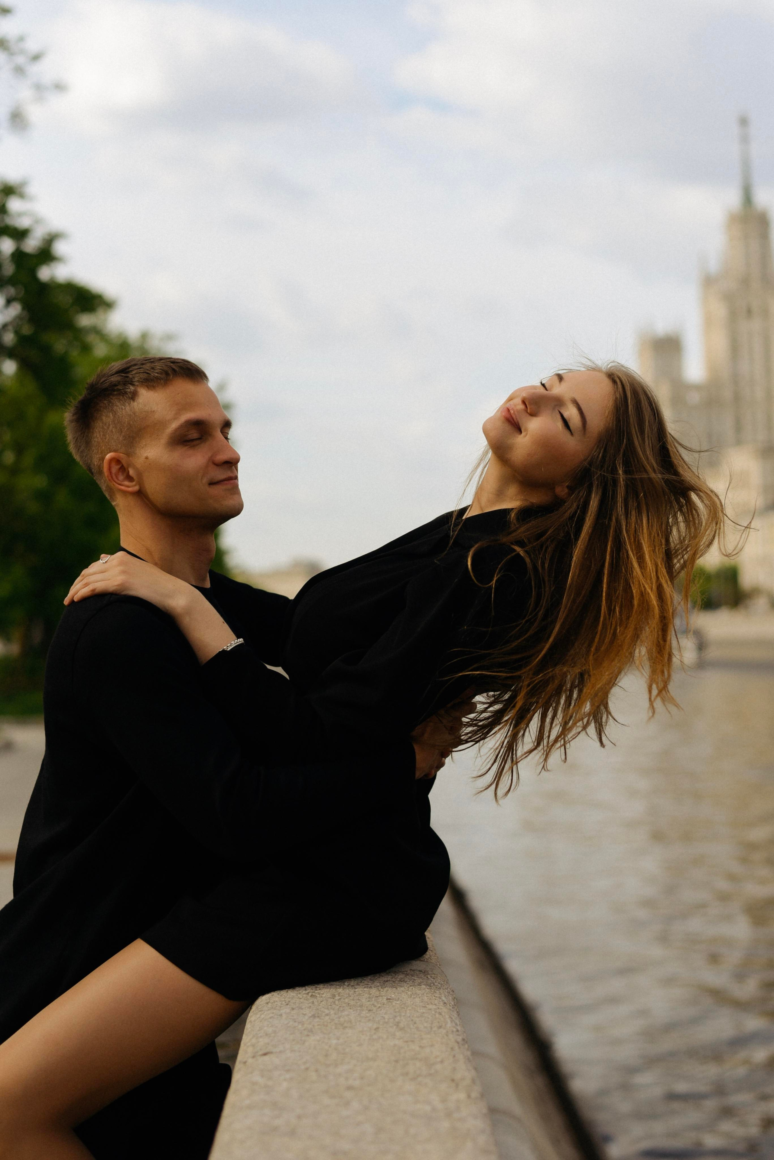 Высотка на Котельнической Руслан и Елена. Фотограф Лола Волна, город Москва