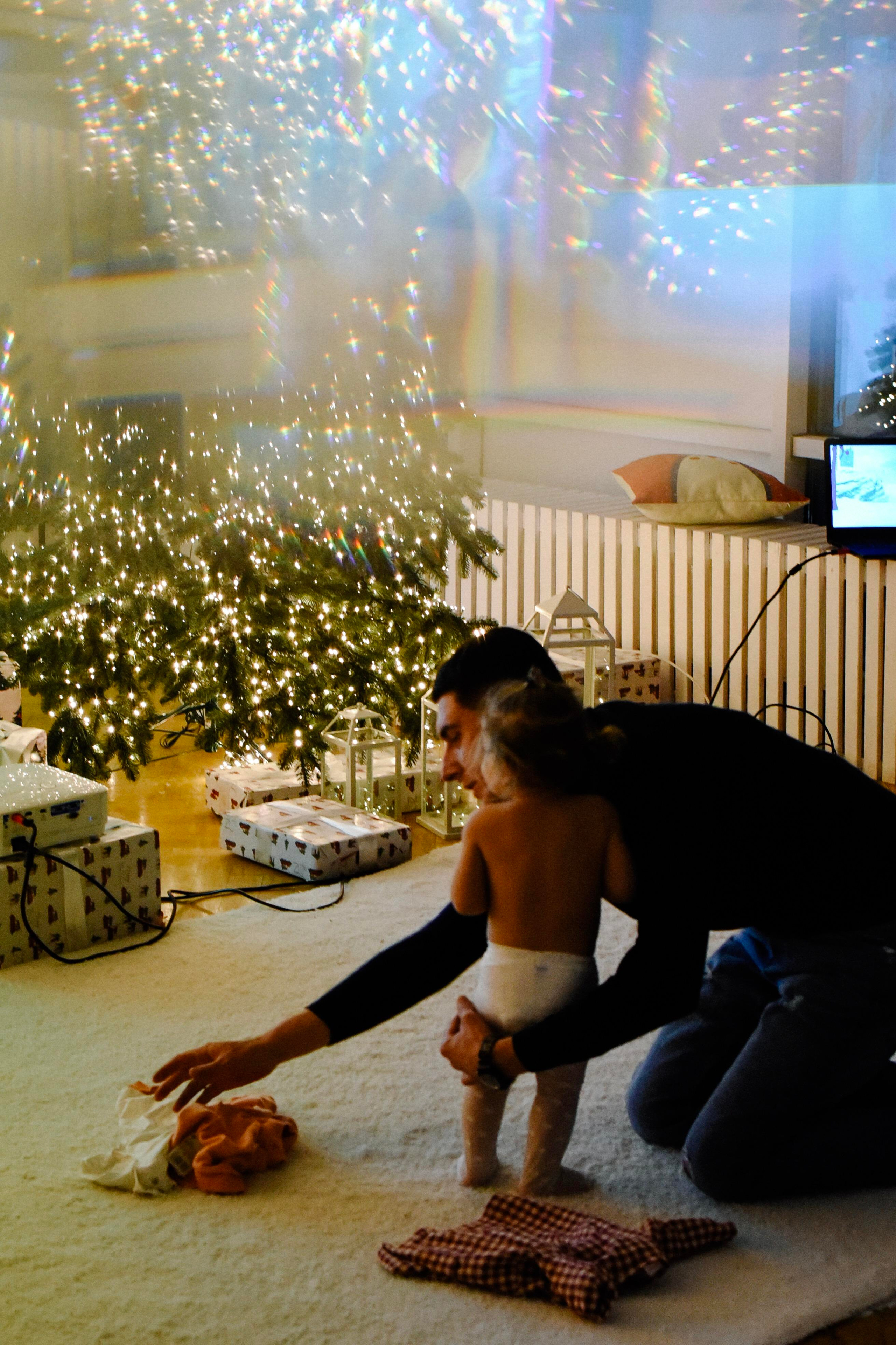 Александра, Илья и девочки Новогодняя. Фотограф Лола Волна, город Москва