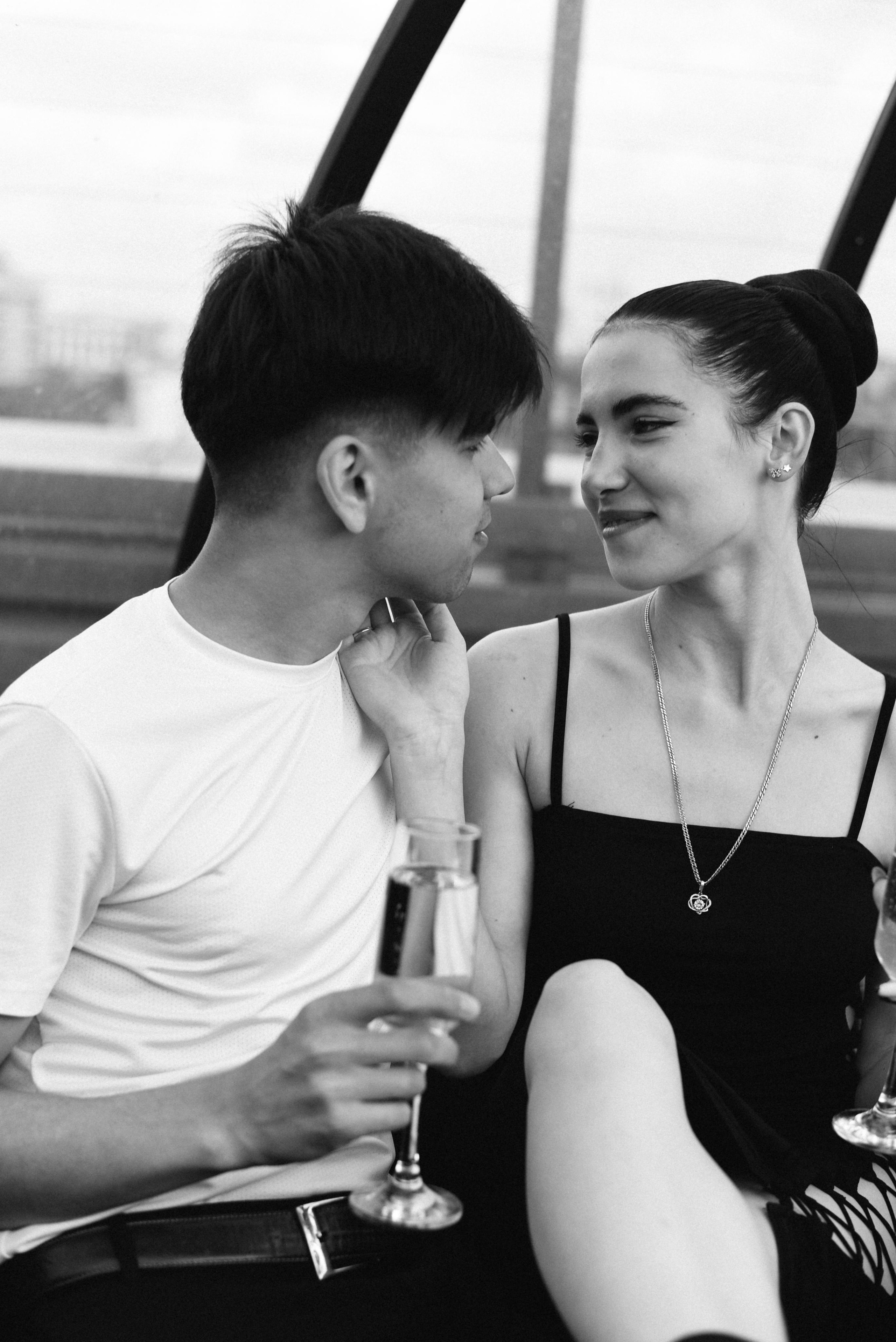 Крыша Виктория и Сергей. Фотограф Лола Волна, город Москва