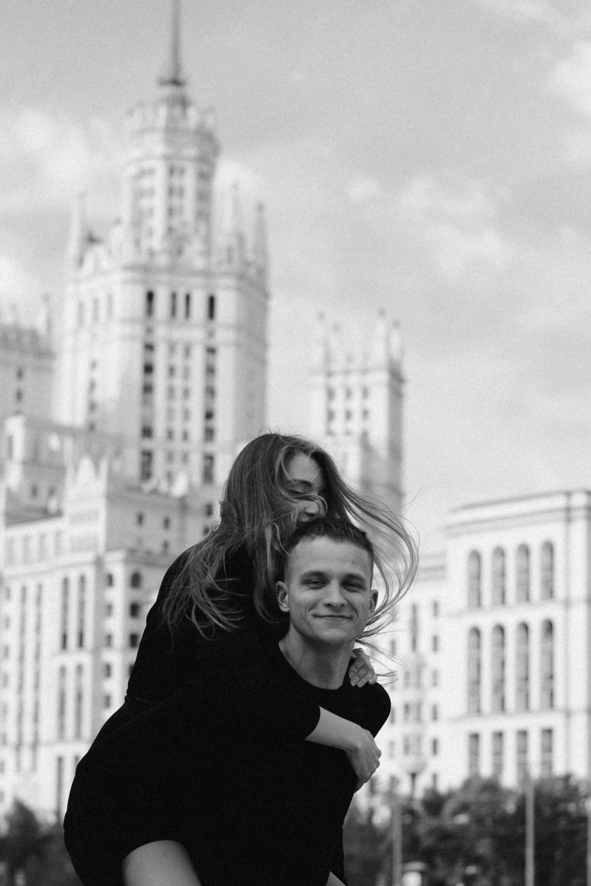 Высотка на Котельнической Руслан и Елена. Фотограф Лола Волна, город Москва